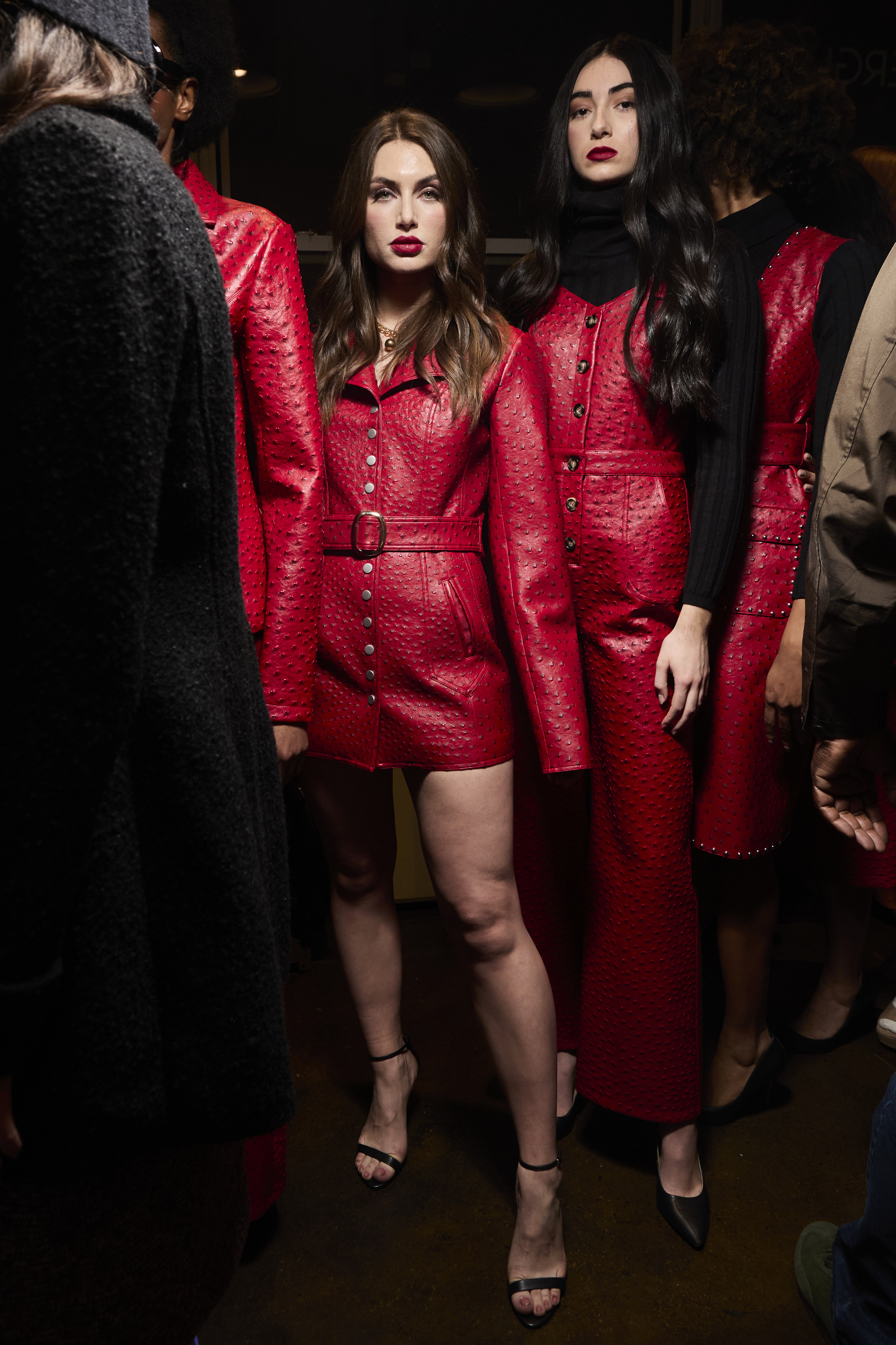 Negris Lebrum  Fall 2024 Fashion Show Backstage