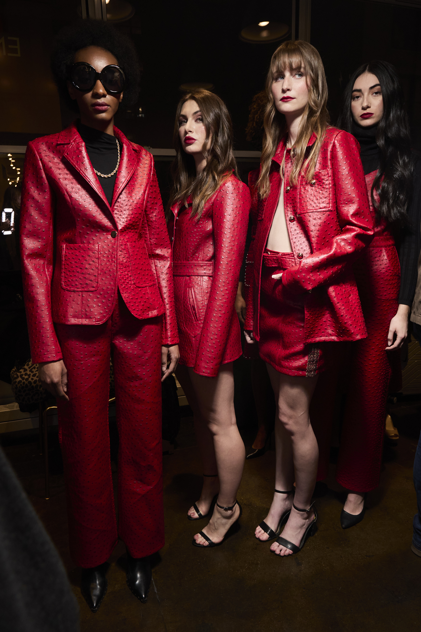 Negris Lebrum  Fall 2024 Fashion Show Backstage