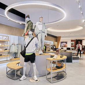 New Balance Launches Resale Program news article phot for the Impression showing a new balance store in London England