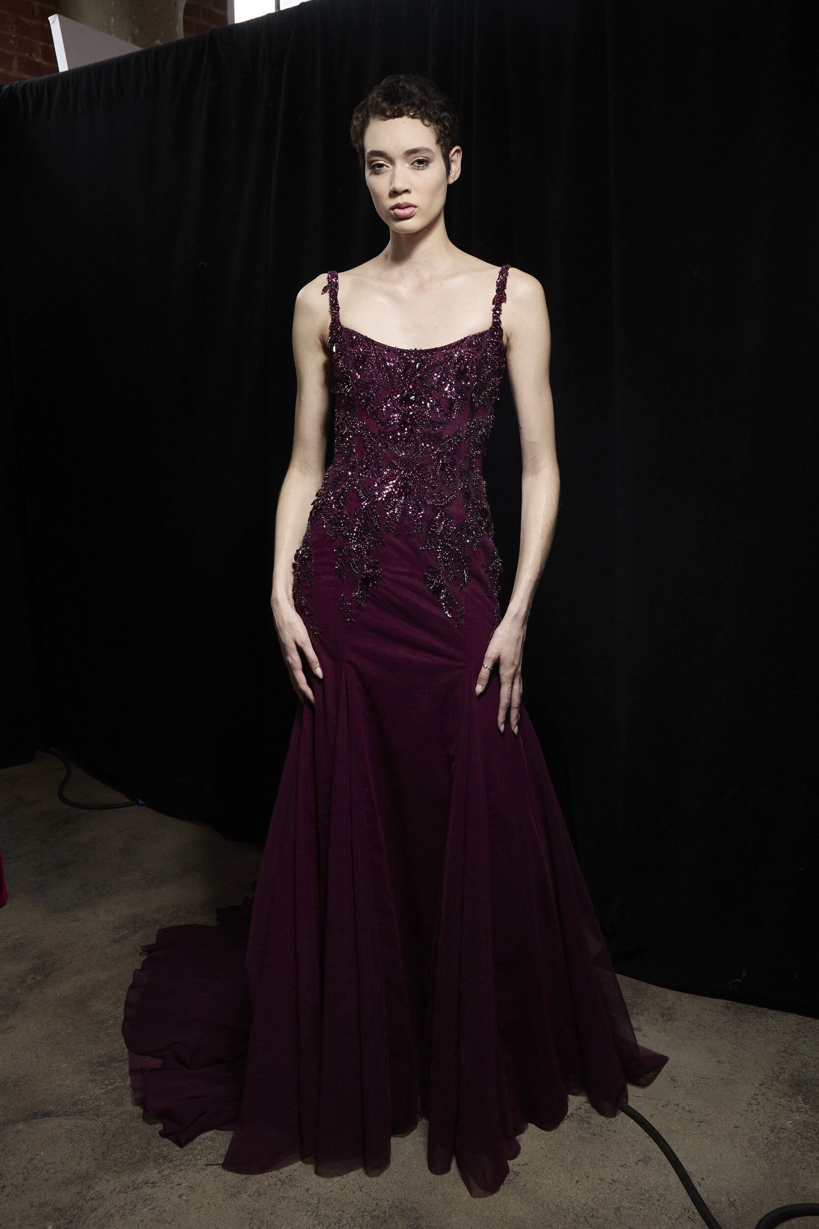 Pamella Roland  Fall 2024 Fashion Show Backstage