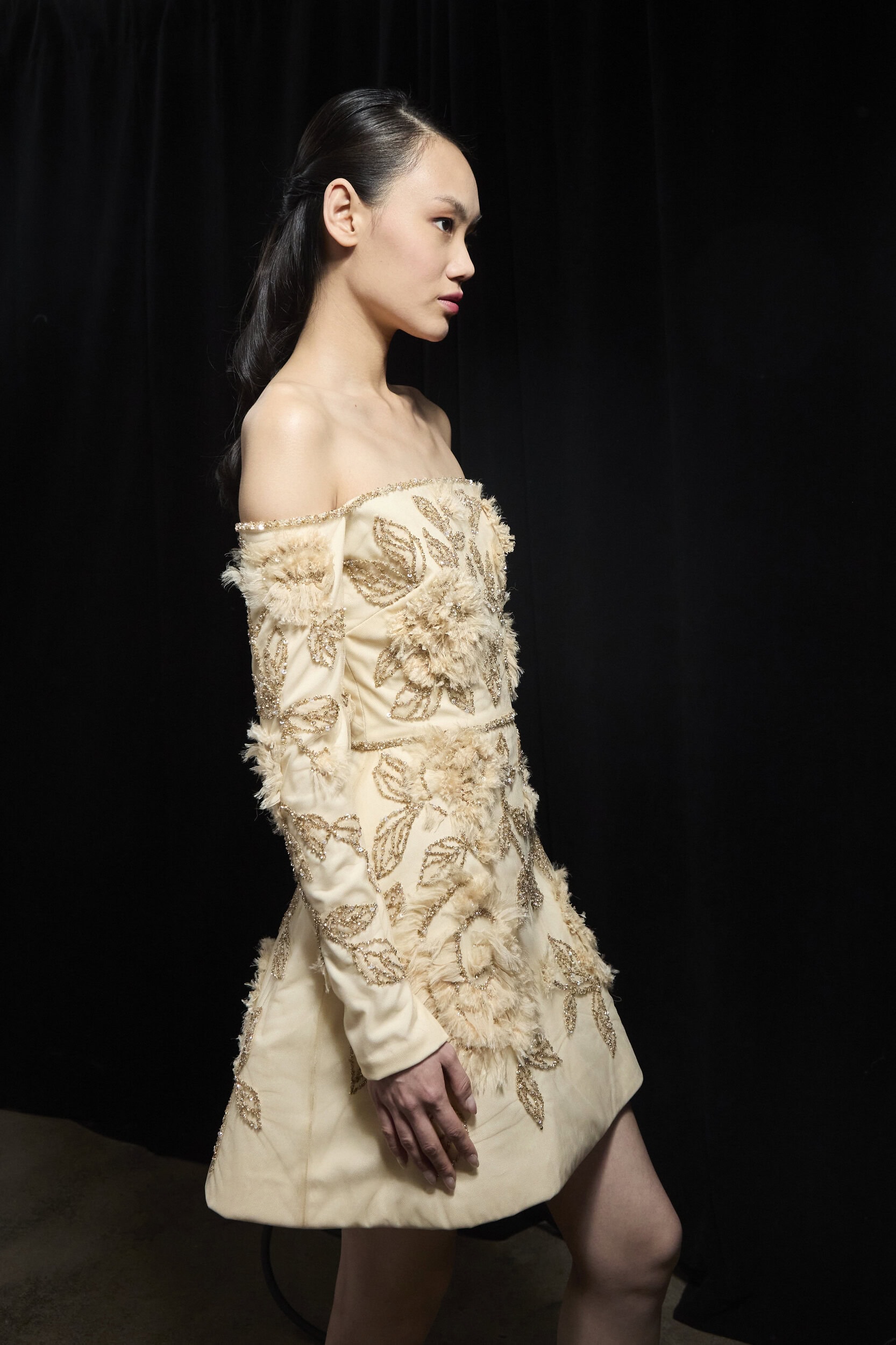 Pamella Roland  Fall 2024 Fashion Show Backstage