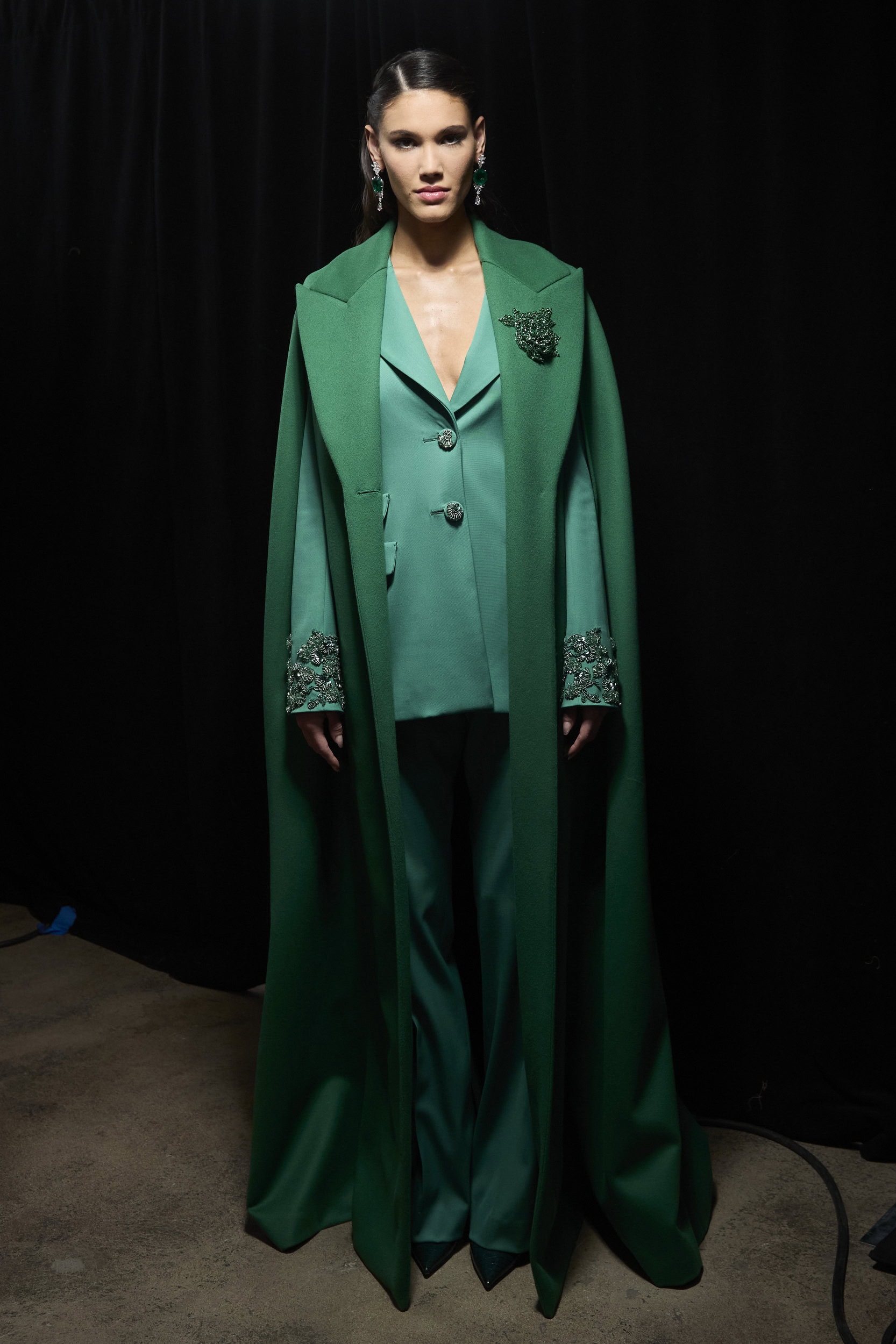 Pamella Roland  Fall 2024 Fashion Show Backstage