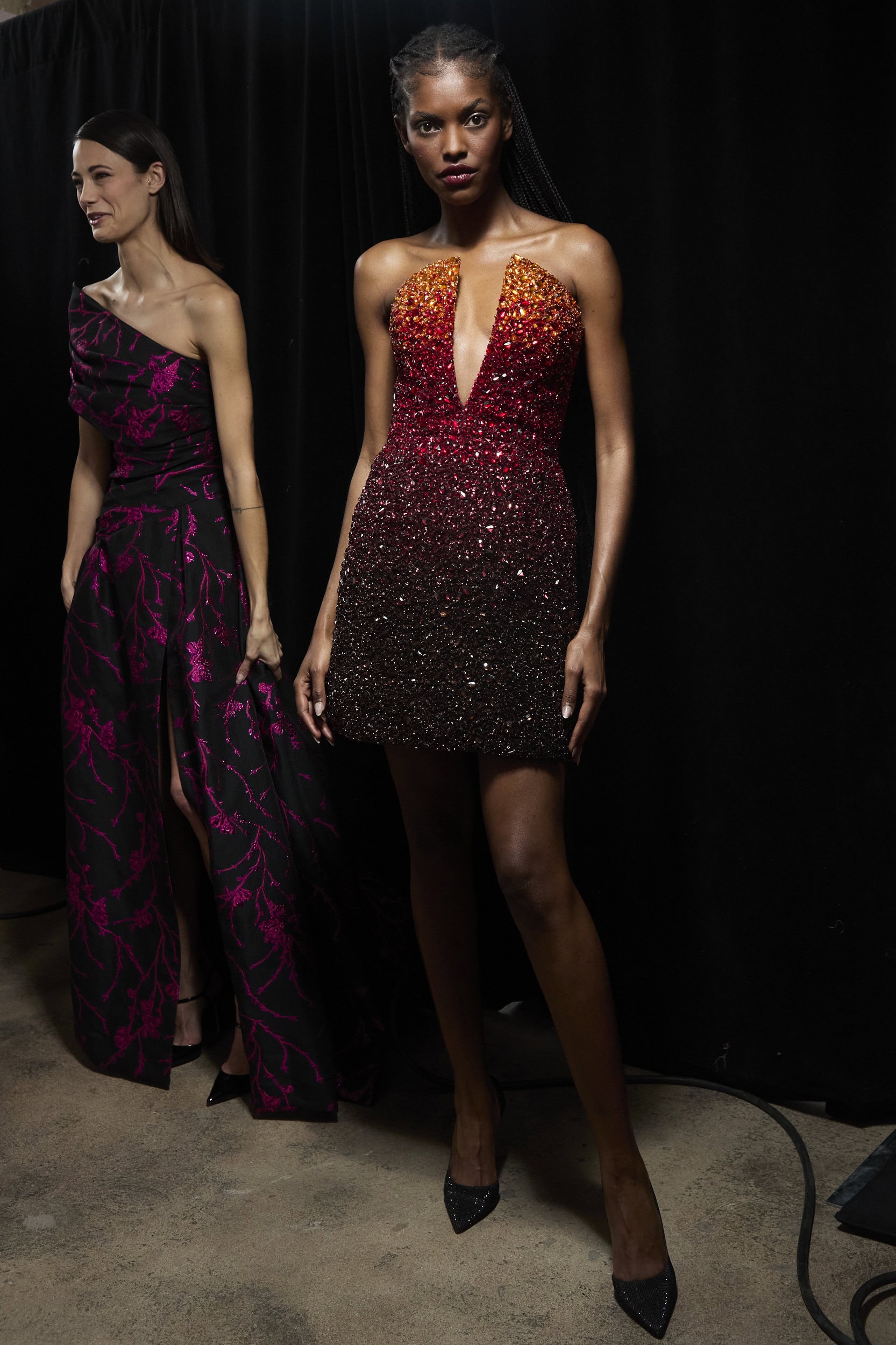 Pamella Roland  Fall 2024 Fashion Show Backstage