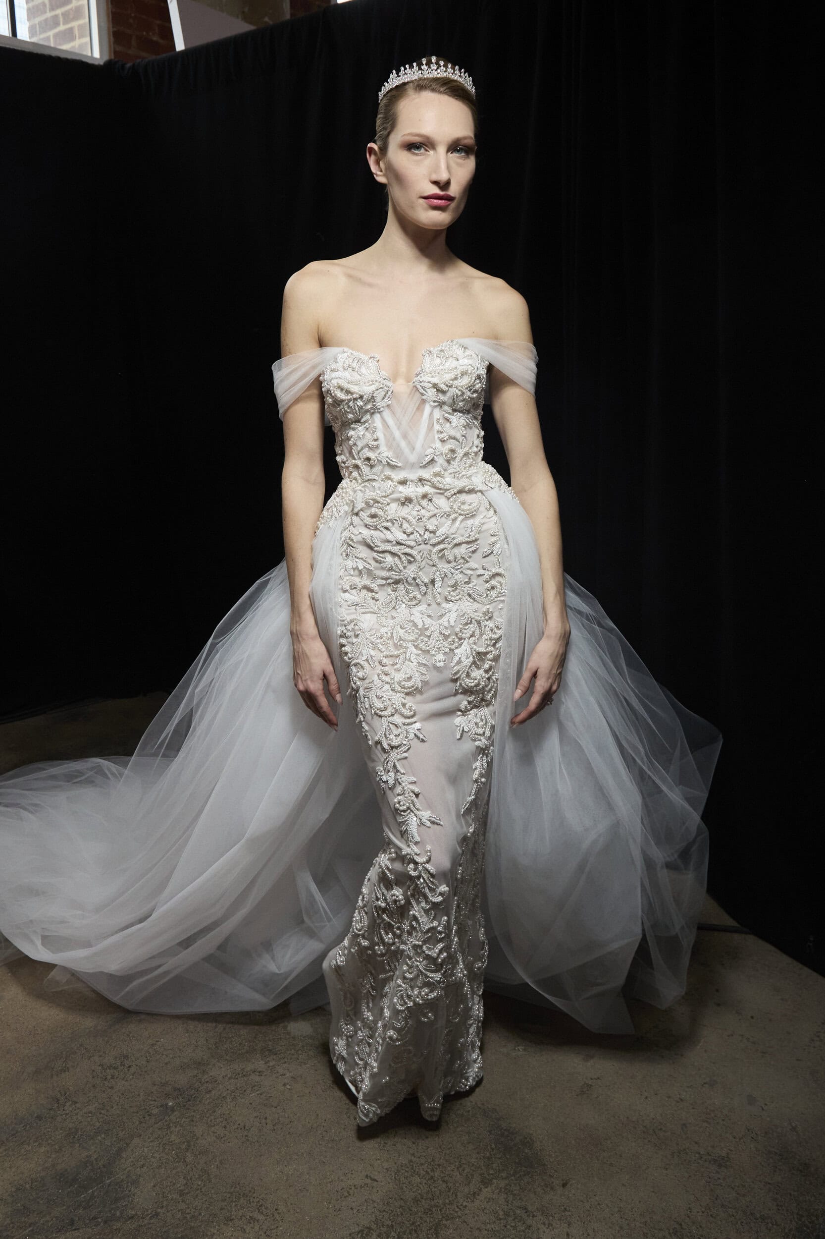 Pamella Roland  Fall 2024 Fashion Show Backstage