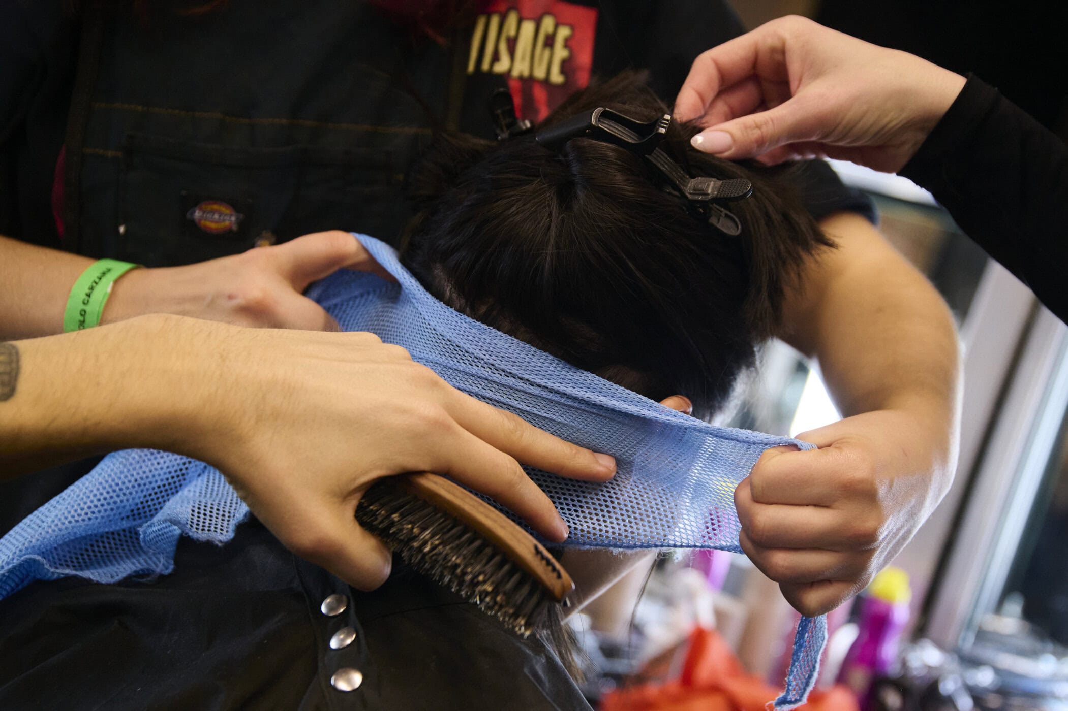 Paolo Carzana  Fall 2024 Fashion Show Backstage