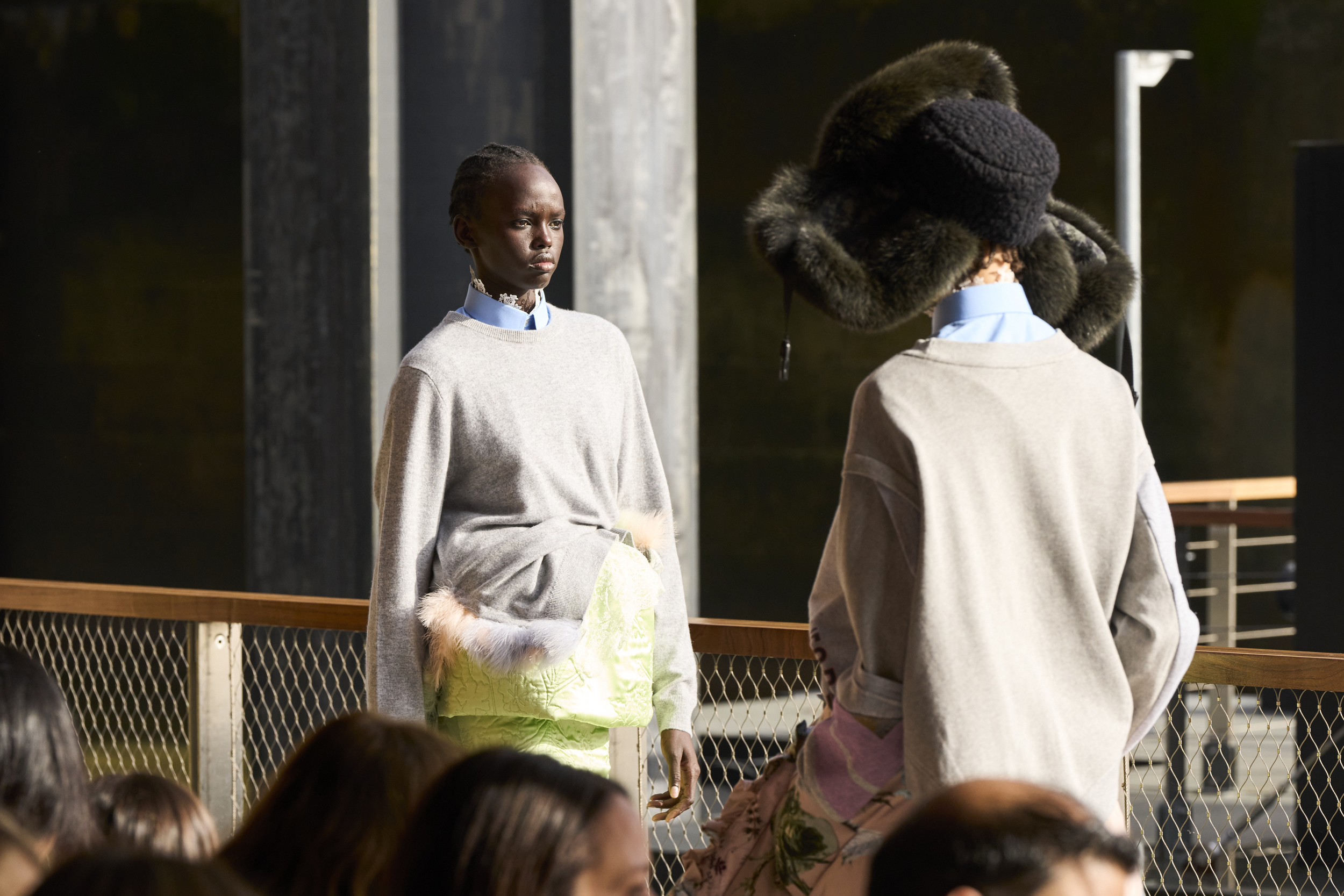 Preen By Thornton Bregazzi  Fall 2024 Fashion Show Atmosphere