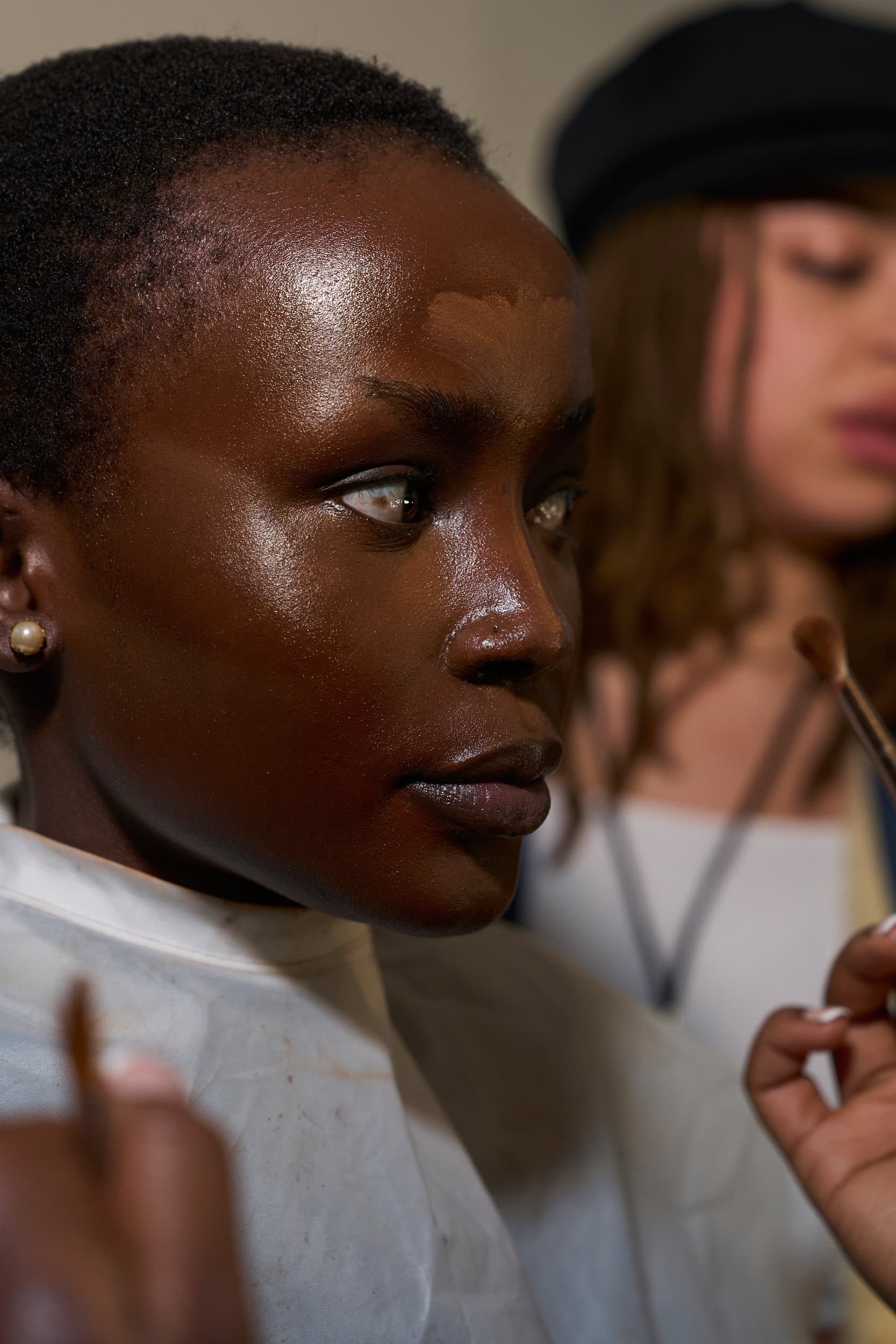 Sergio Hudson  Fall 2024 Fashion Show Backstage