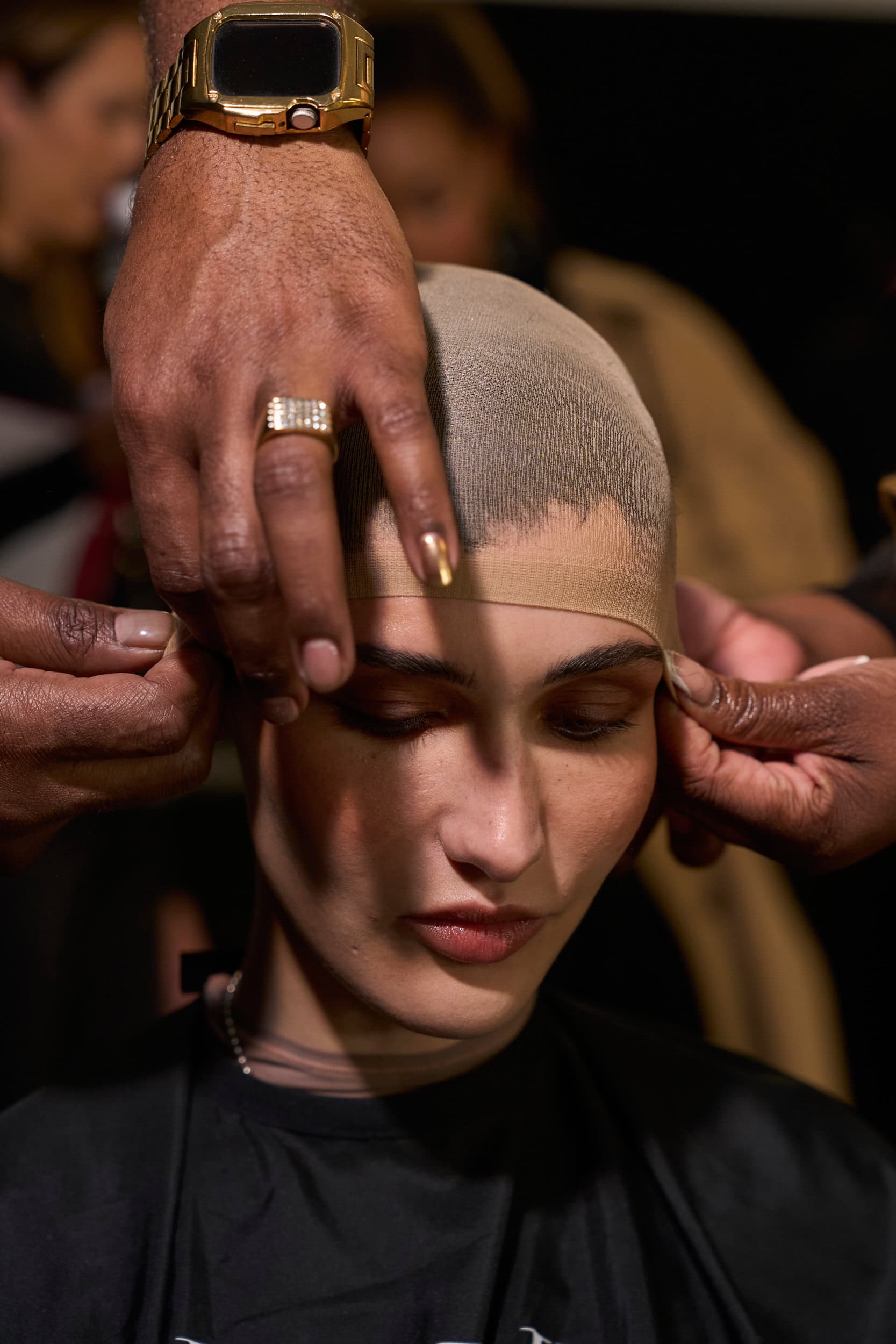 Sergio Hudson  Fall 2024 Fashion Show Backstage