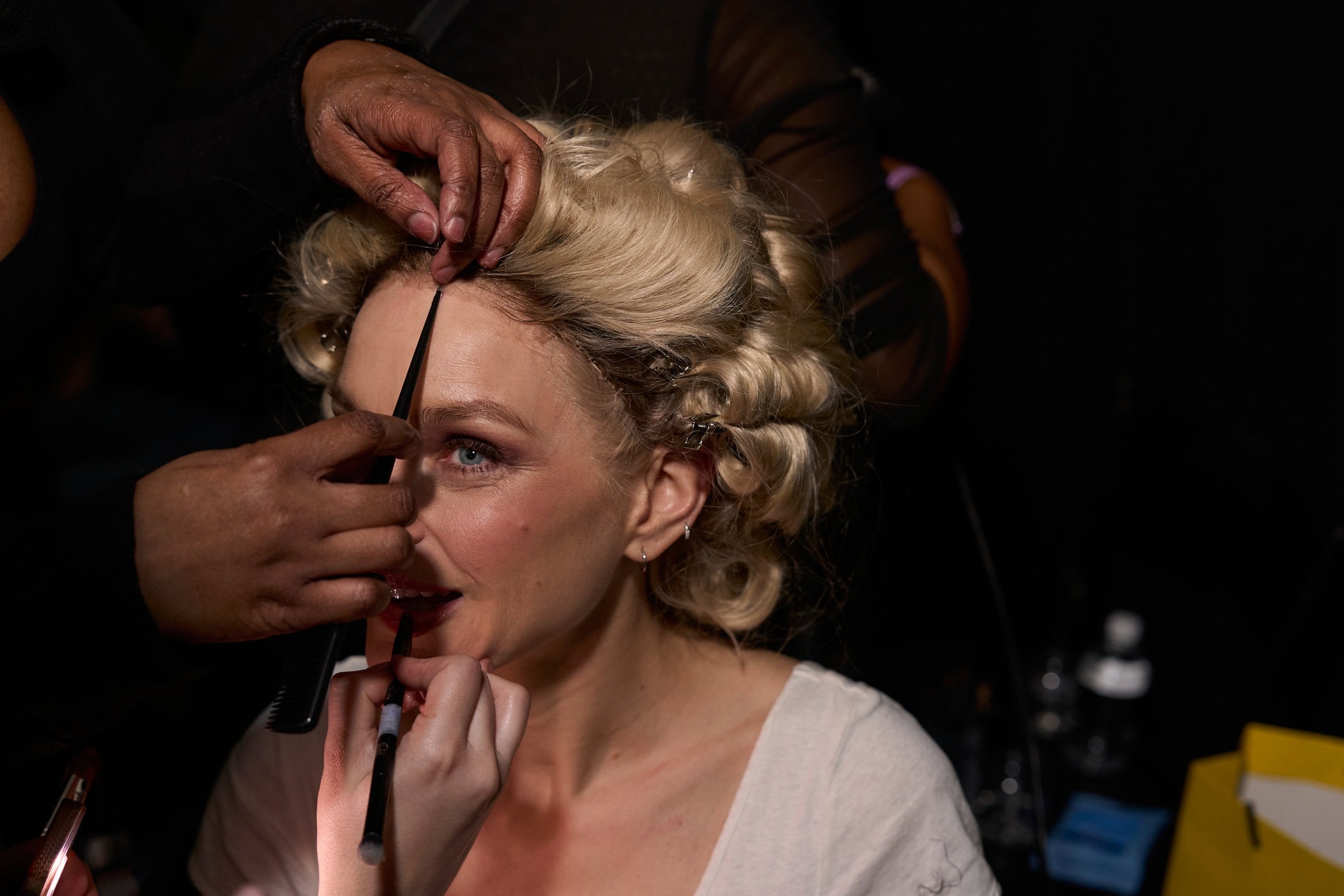 Sergio Hudson  Fall 2024 Fashion Show Backstage