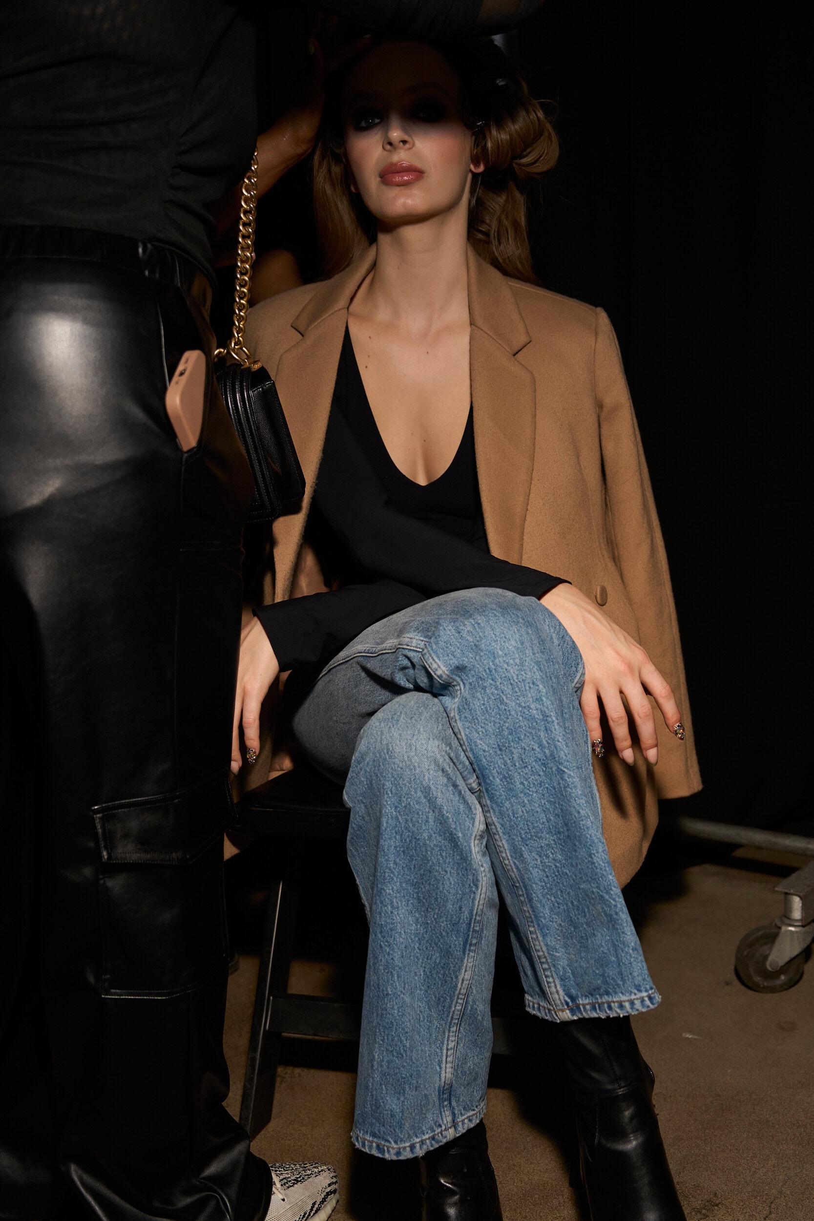 Sergio Hudson  Fall 2024 Fashion Show Backstage