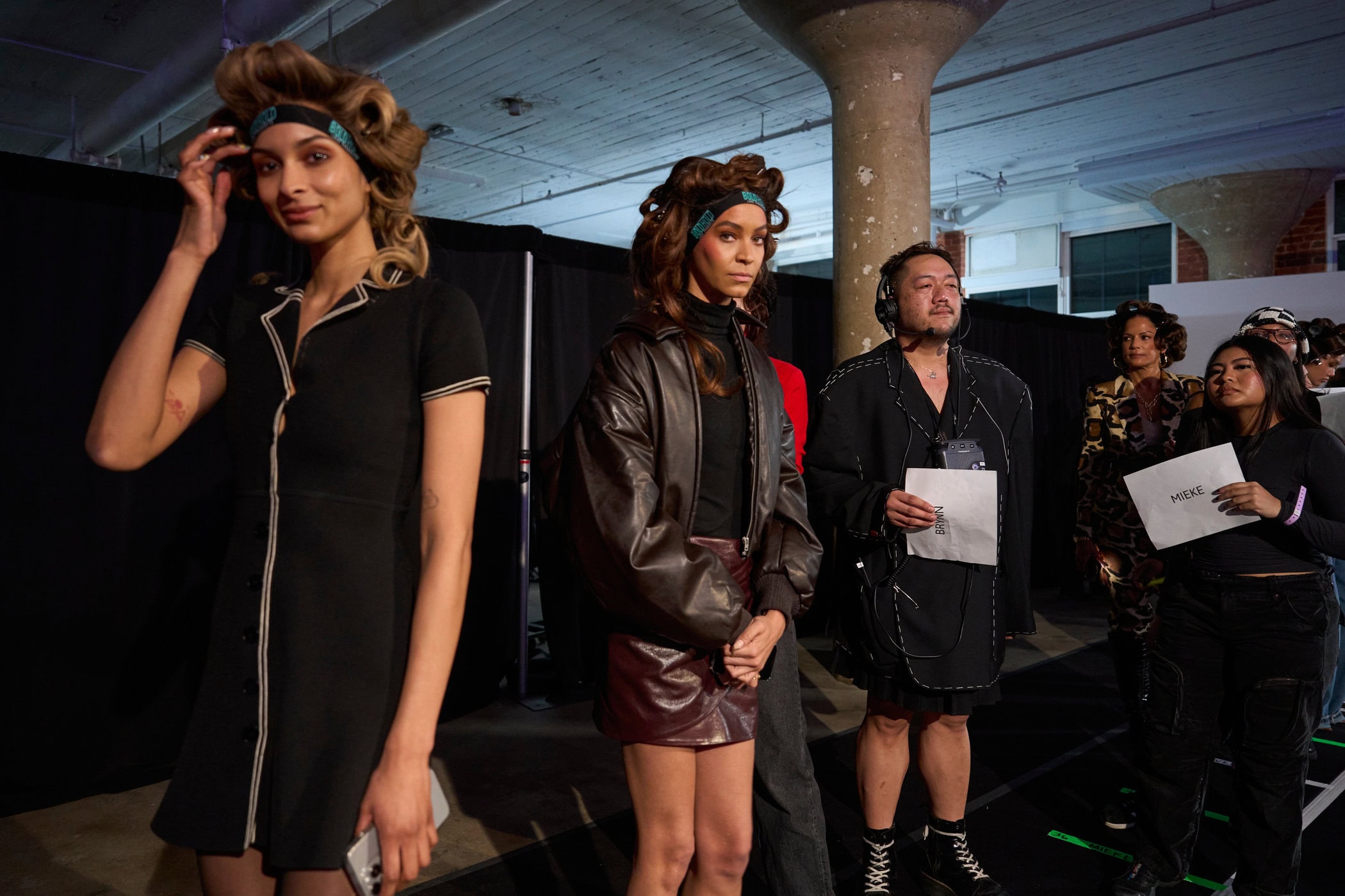 Sergio Hudson  Fall 2024 Fashion Show Backstage