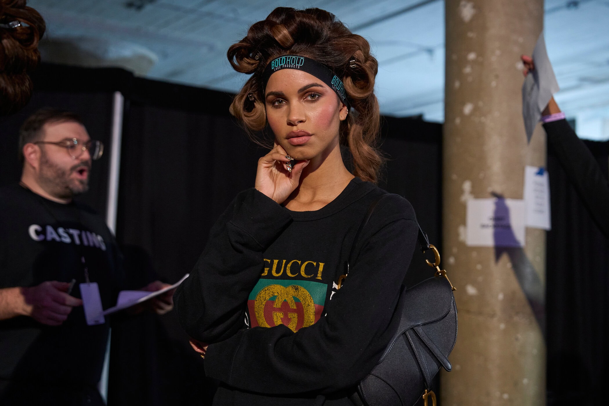 Sergio Hudson  Fall 2024 Fashion Show Backstage