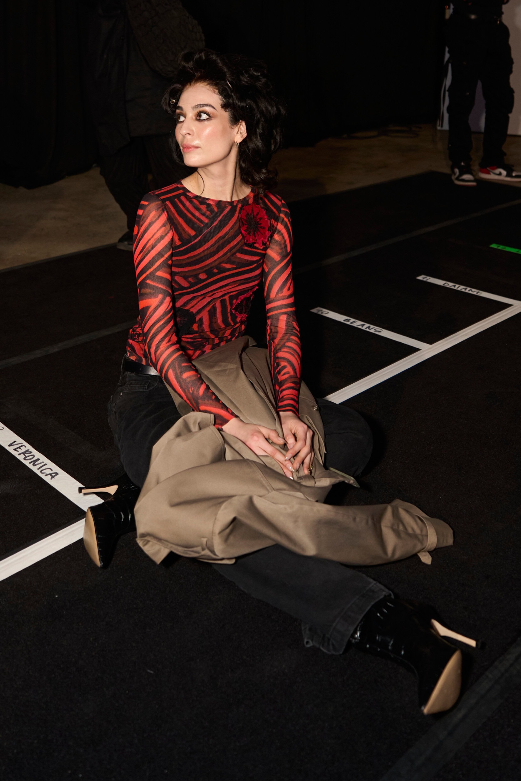 Sergio Hudson  Fall 2024 Fashion Show Backstage