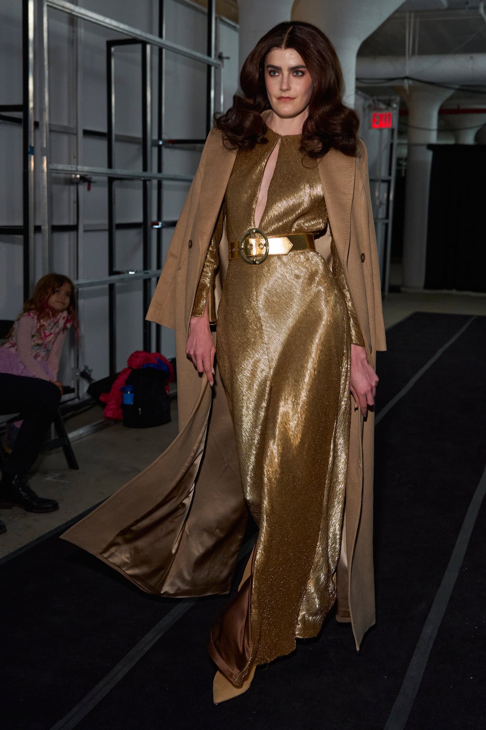 Sergio Hudson  Fall 2024 Fashion Show Backstage