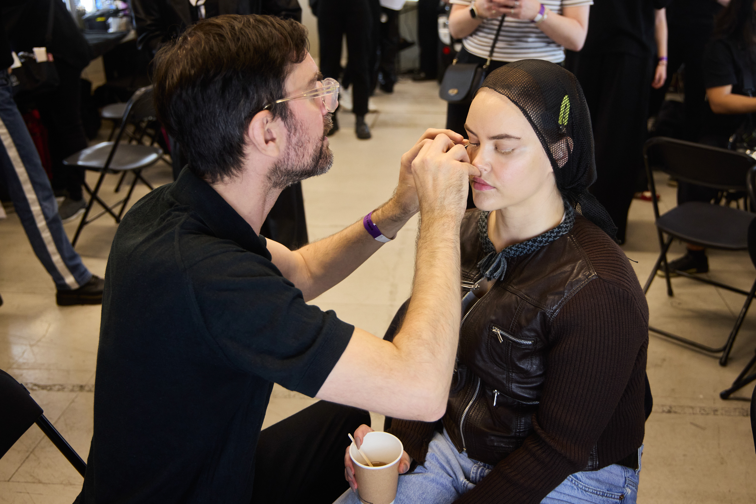 Sinead O Dwyer  Fall 2024 Fashion Show Backstage