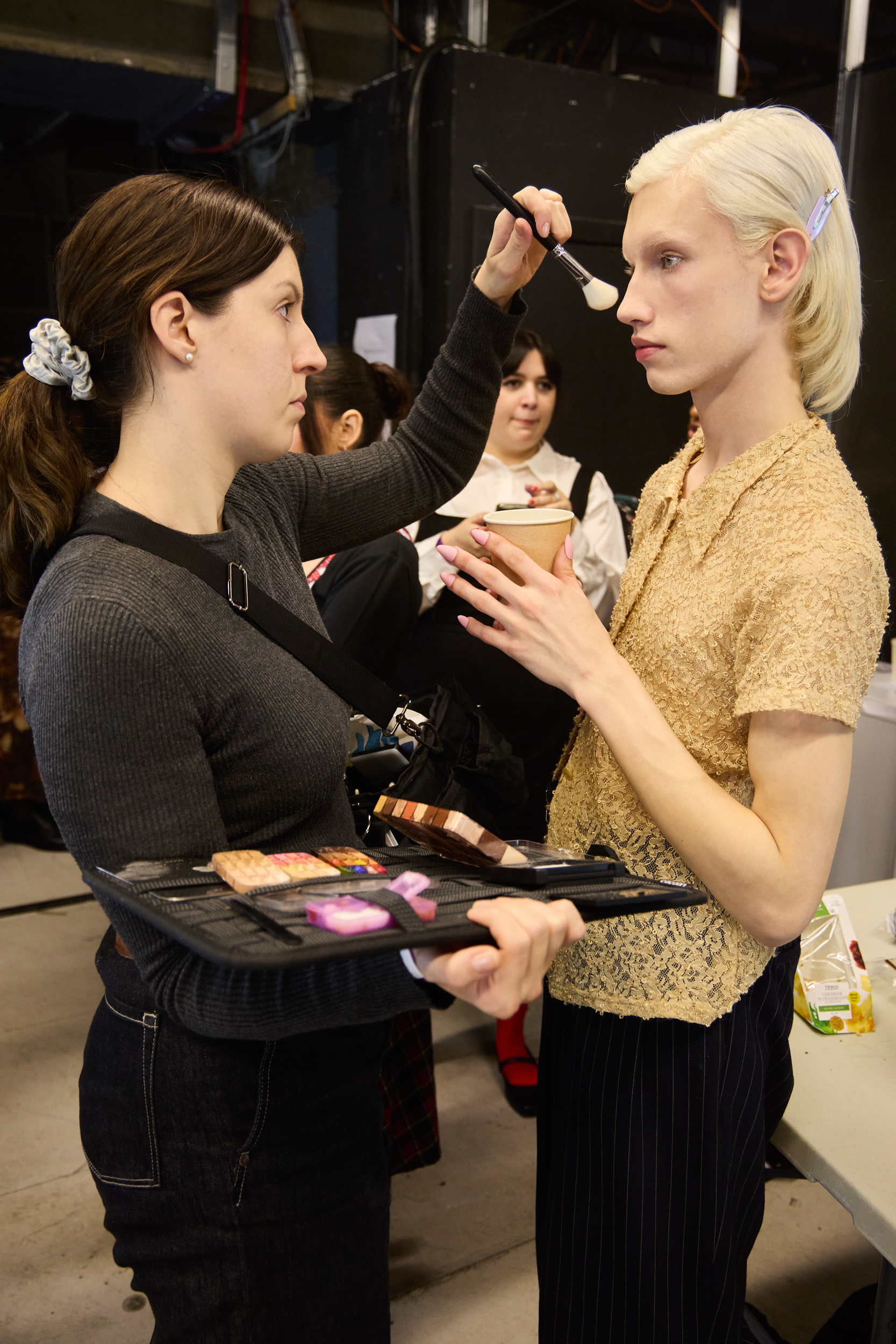 Sinead O Dwyer  Fall 2024 Fashion Show Backstage