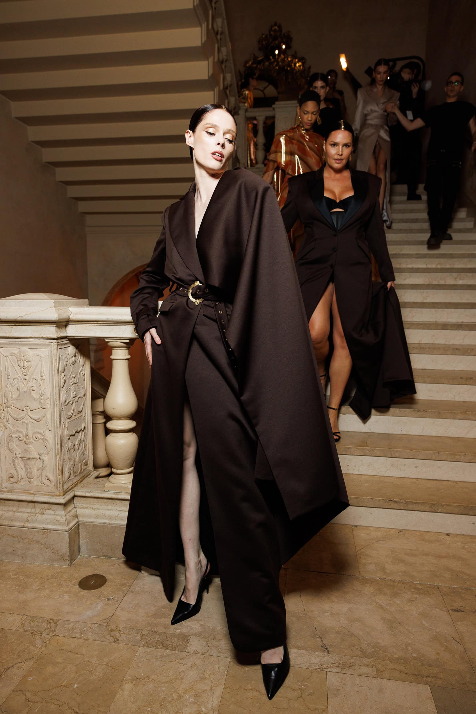 Christian Siriano  Fall 2024 Fashion Show Backstage