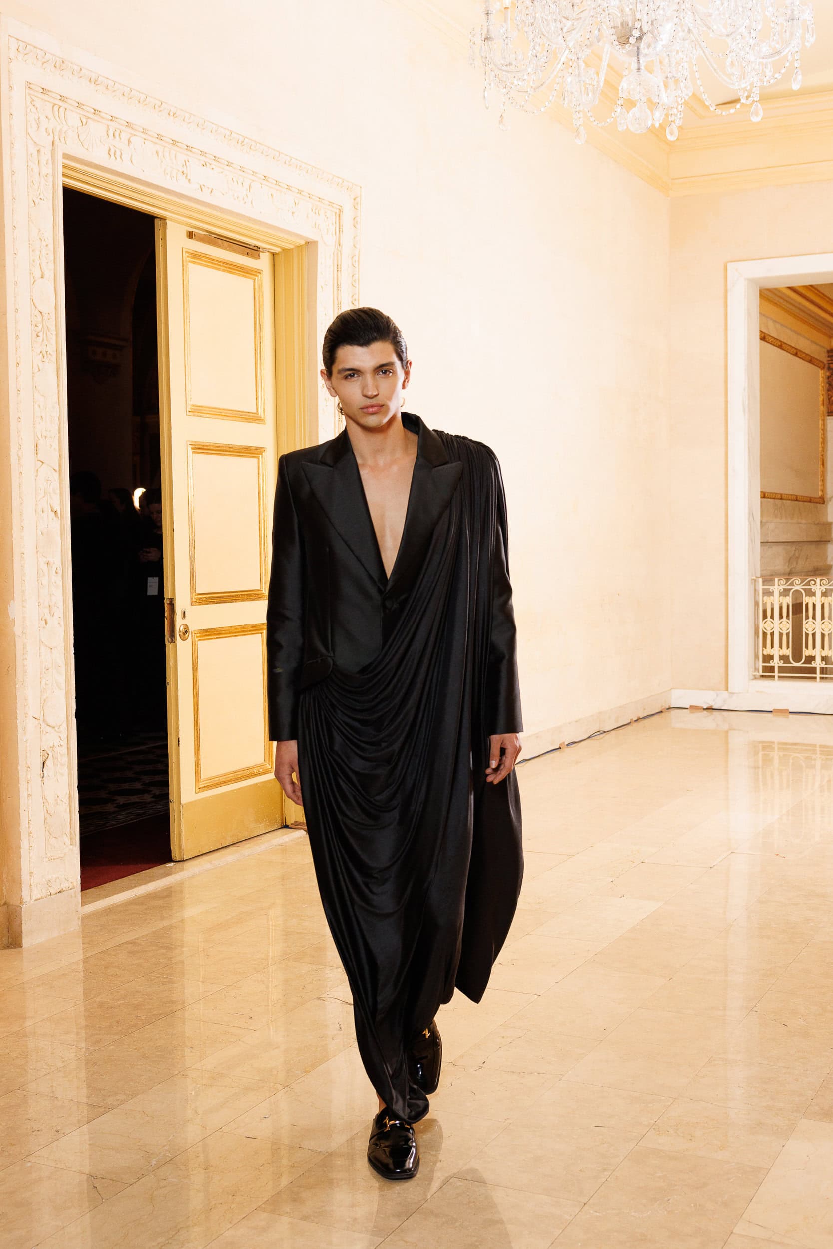 Christian Siriano  Fall 2024 Fashion Show Backstage
