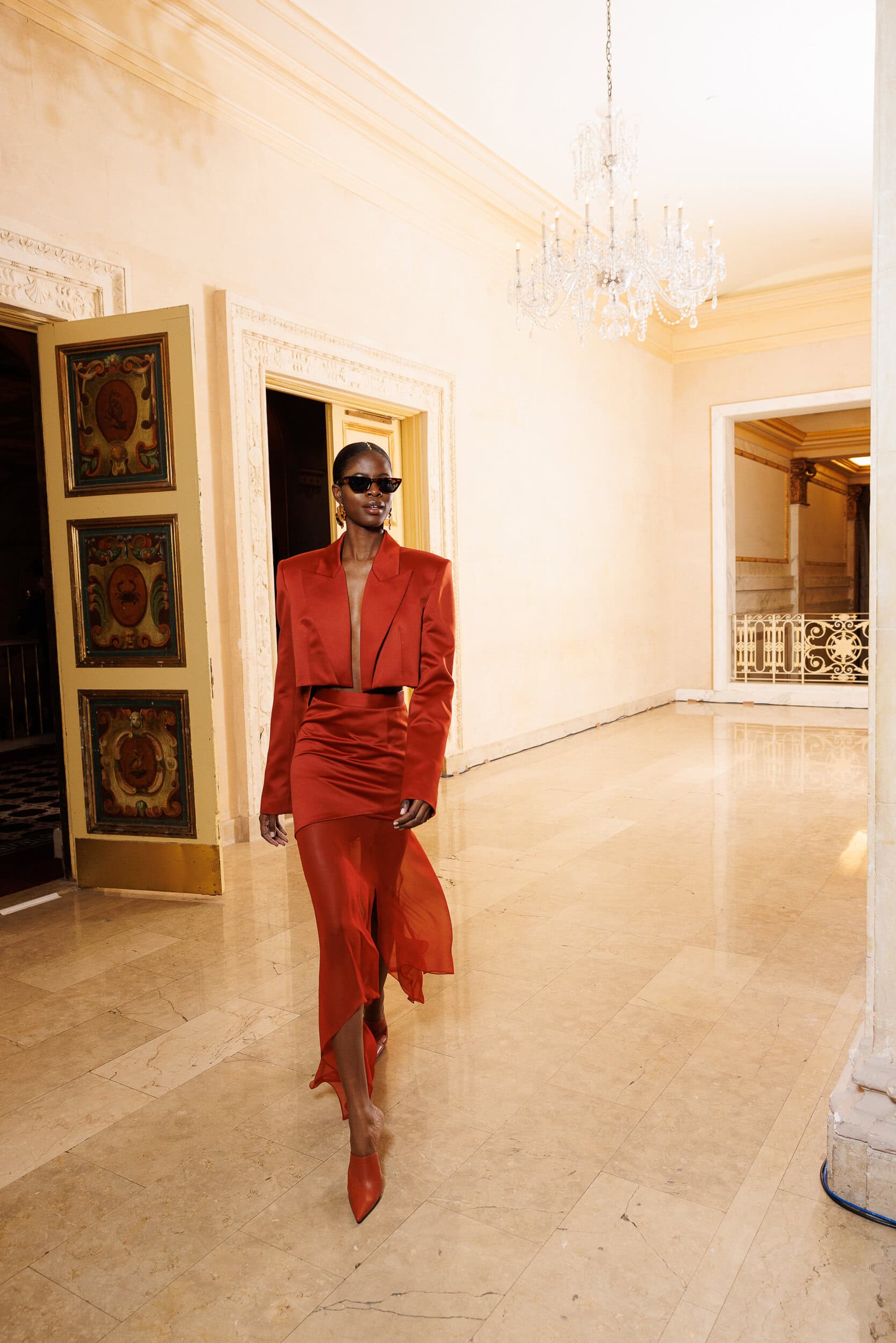 Christian Siriano  Fall 2024 Fashion Show Backstage