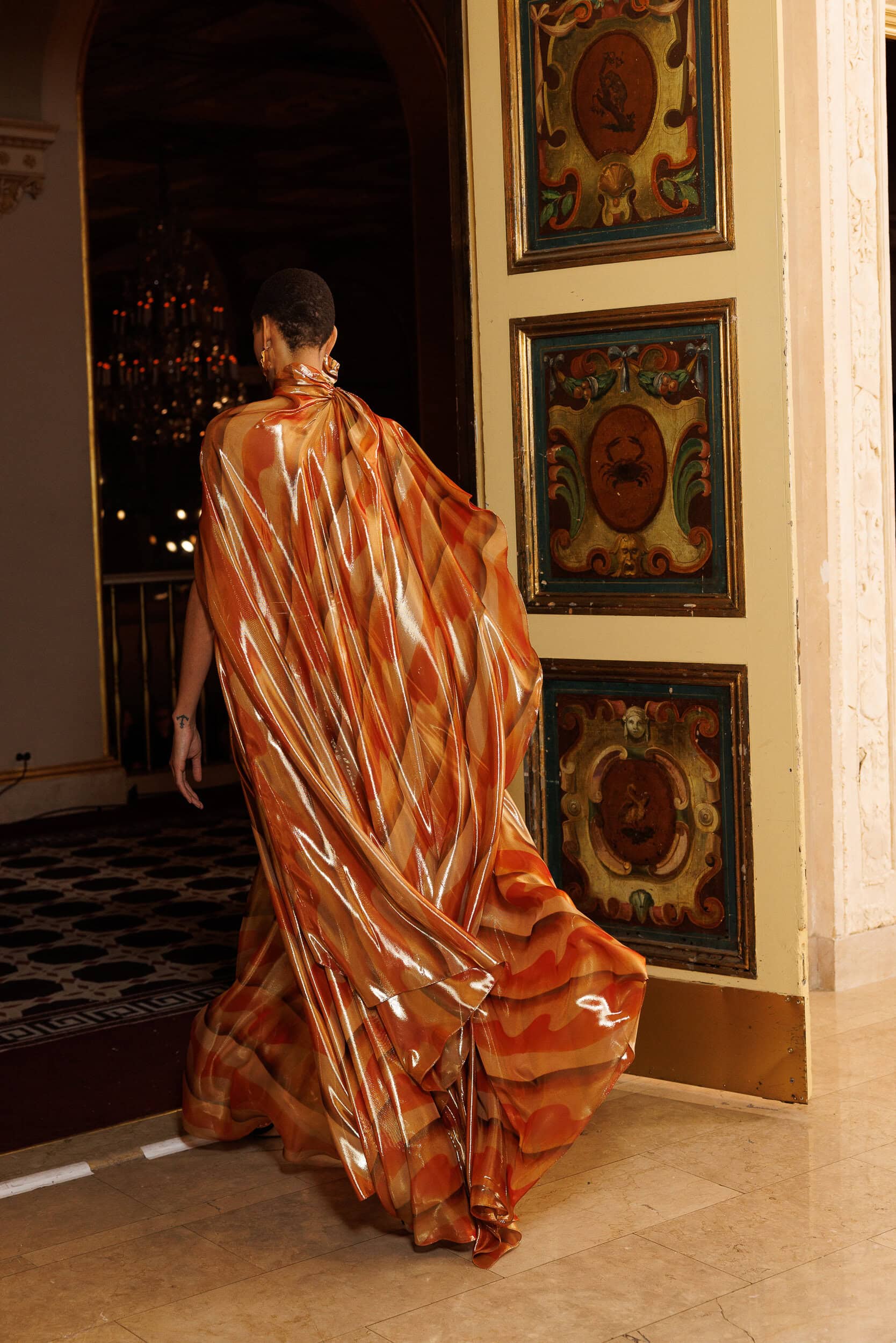 Christian Siriano  Fall 2024 Fashion Show Backstage