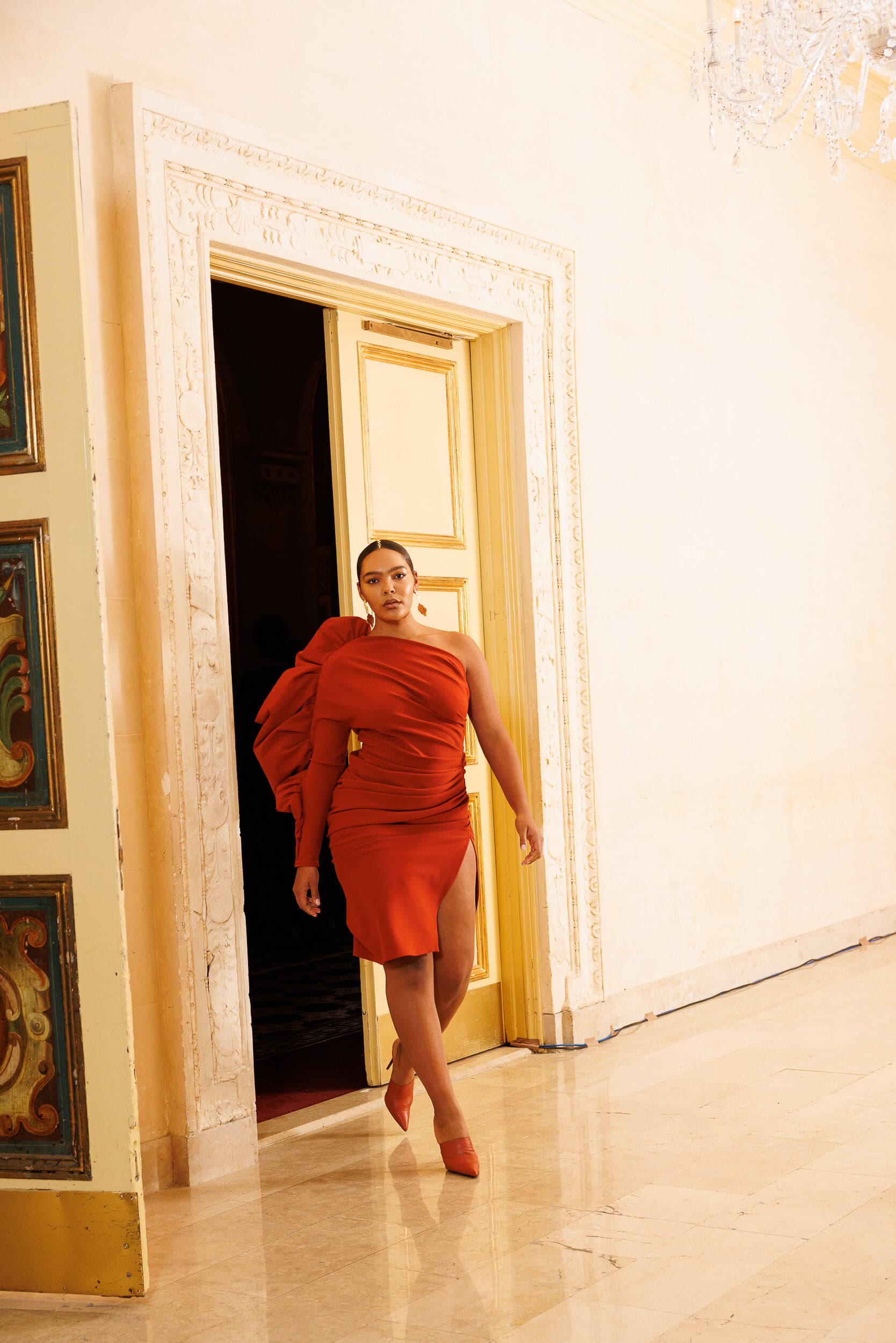Christian Siriano  Fall 2024 Fashion Show Backstage
