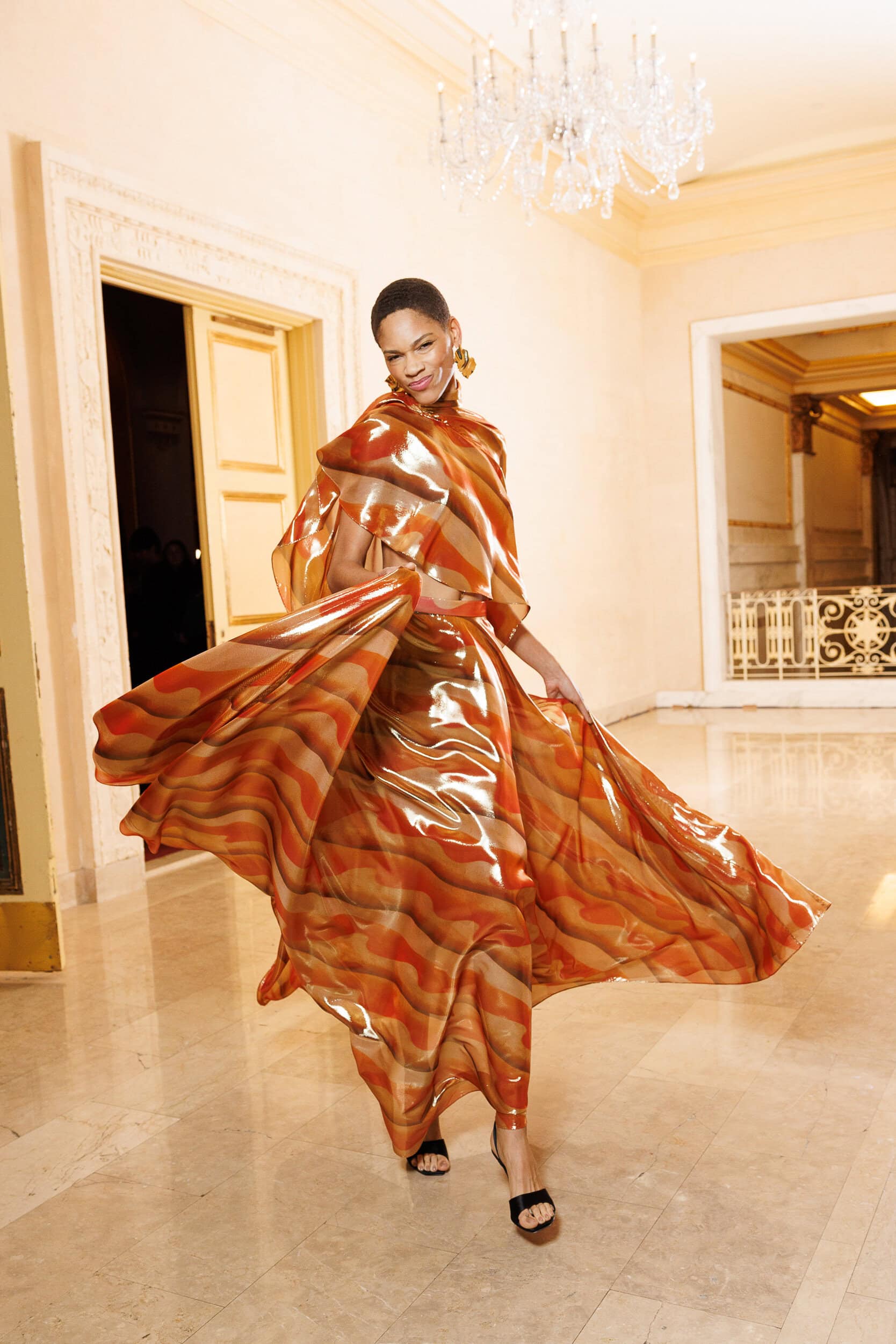 Christian Siriano  Fall 2024 Fashion Show Backstage