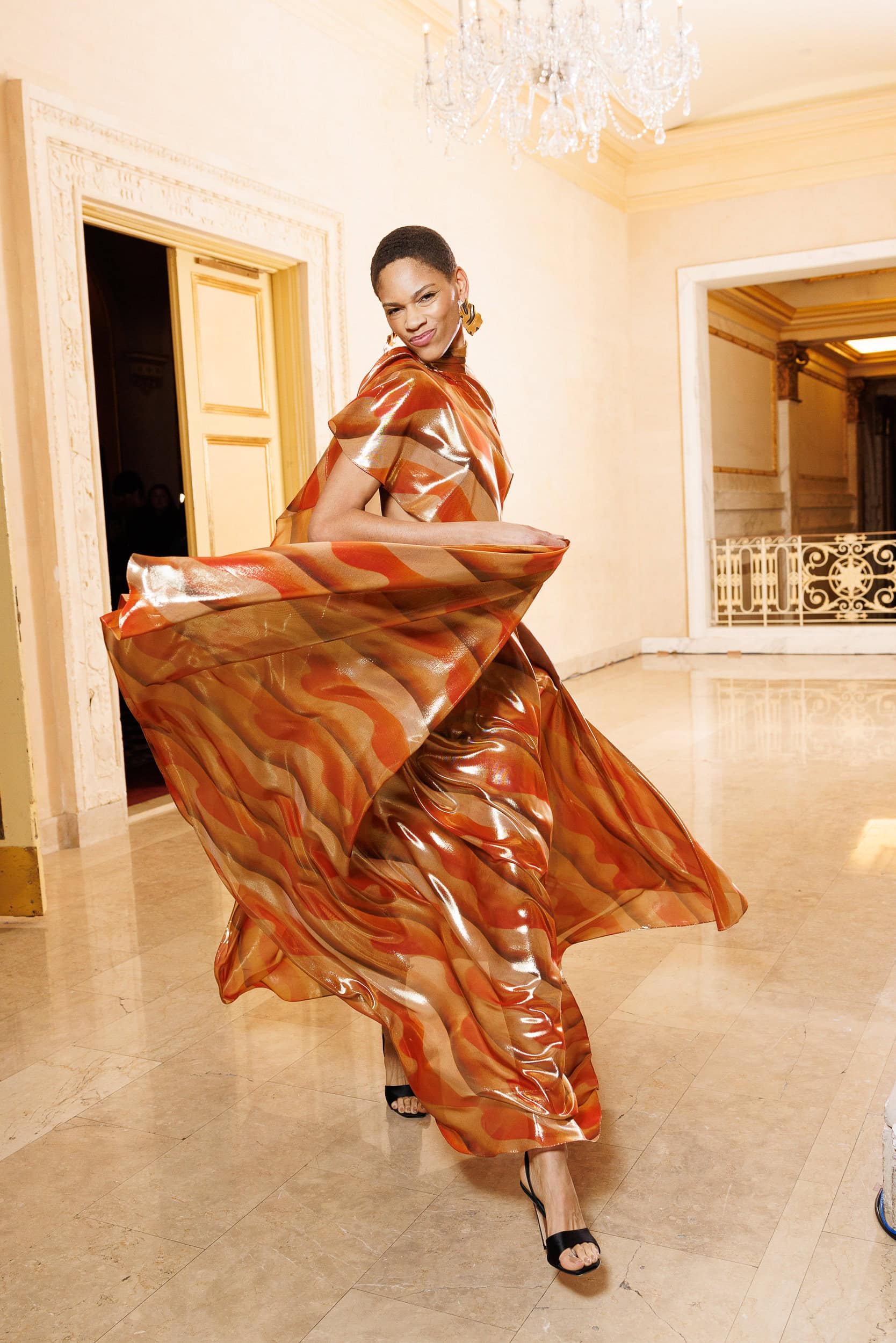 Christian Siriano  Fall 2024 Fashion Show Backstage