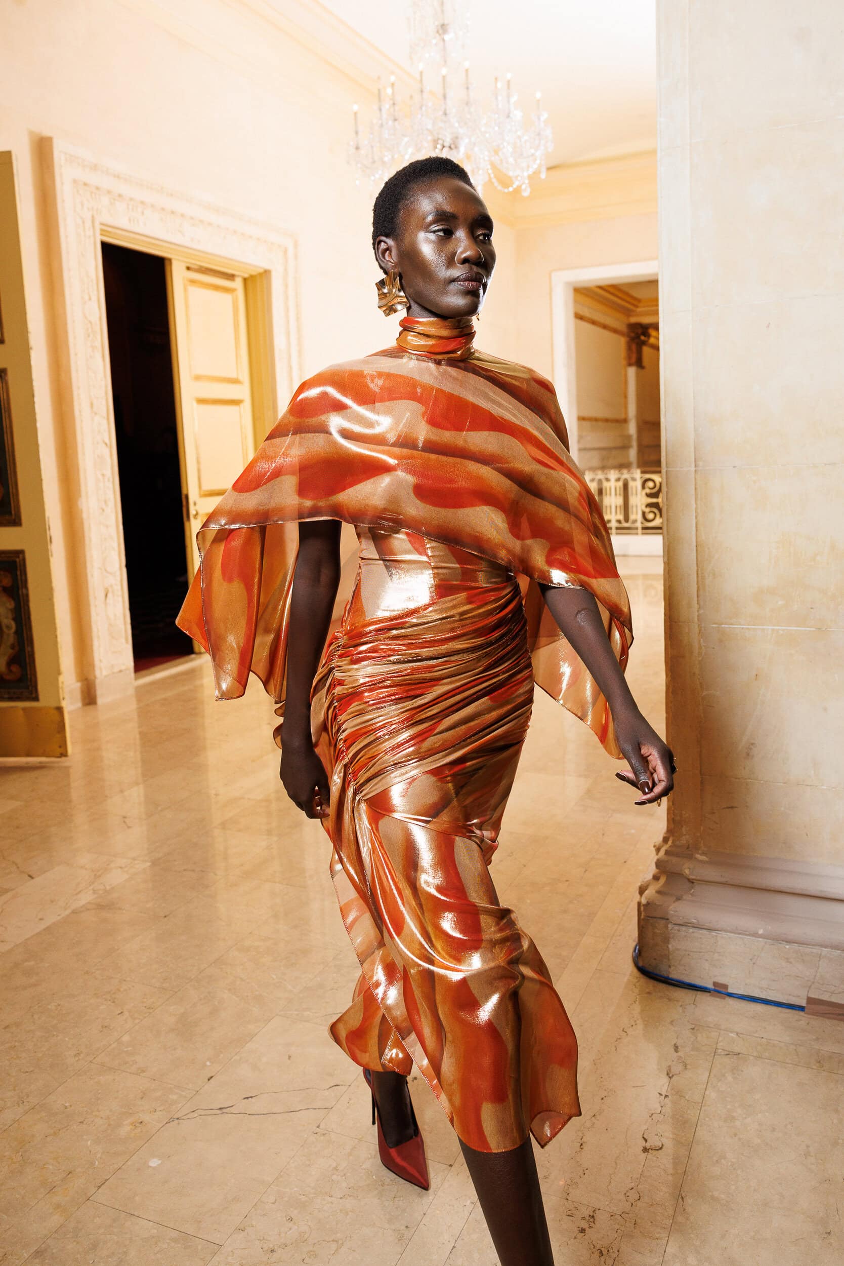 Christian Siriano  Fall 2024 Fashion Show Backstage