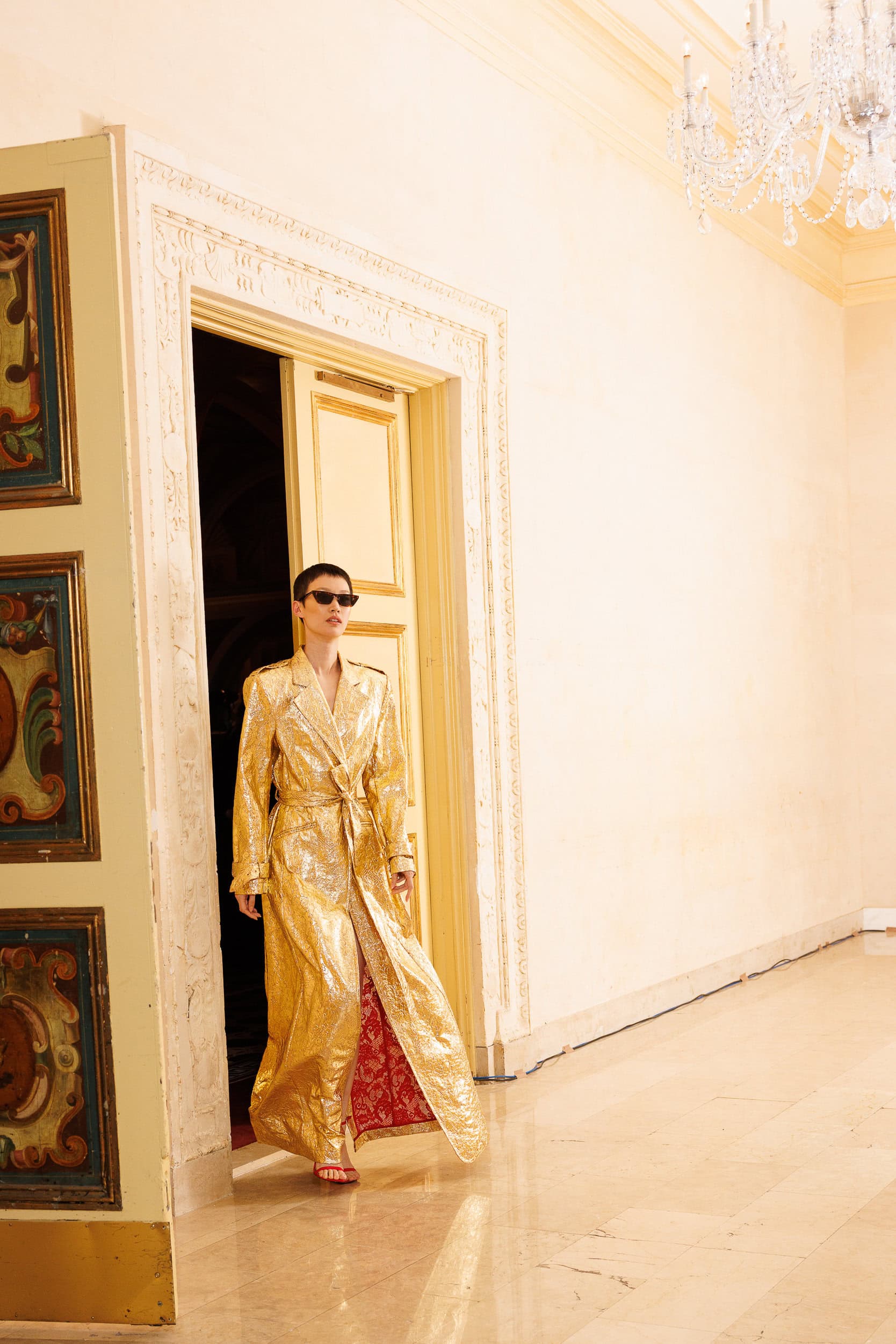 Christian Siriano  Fall 2024 Fashion Show Backstage