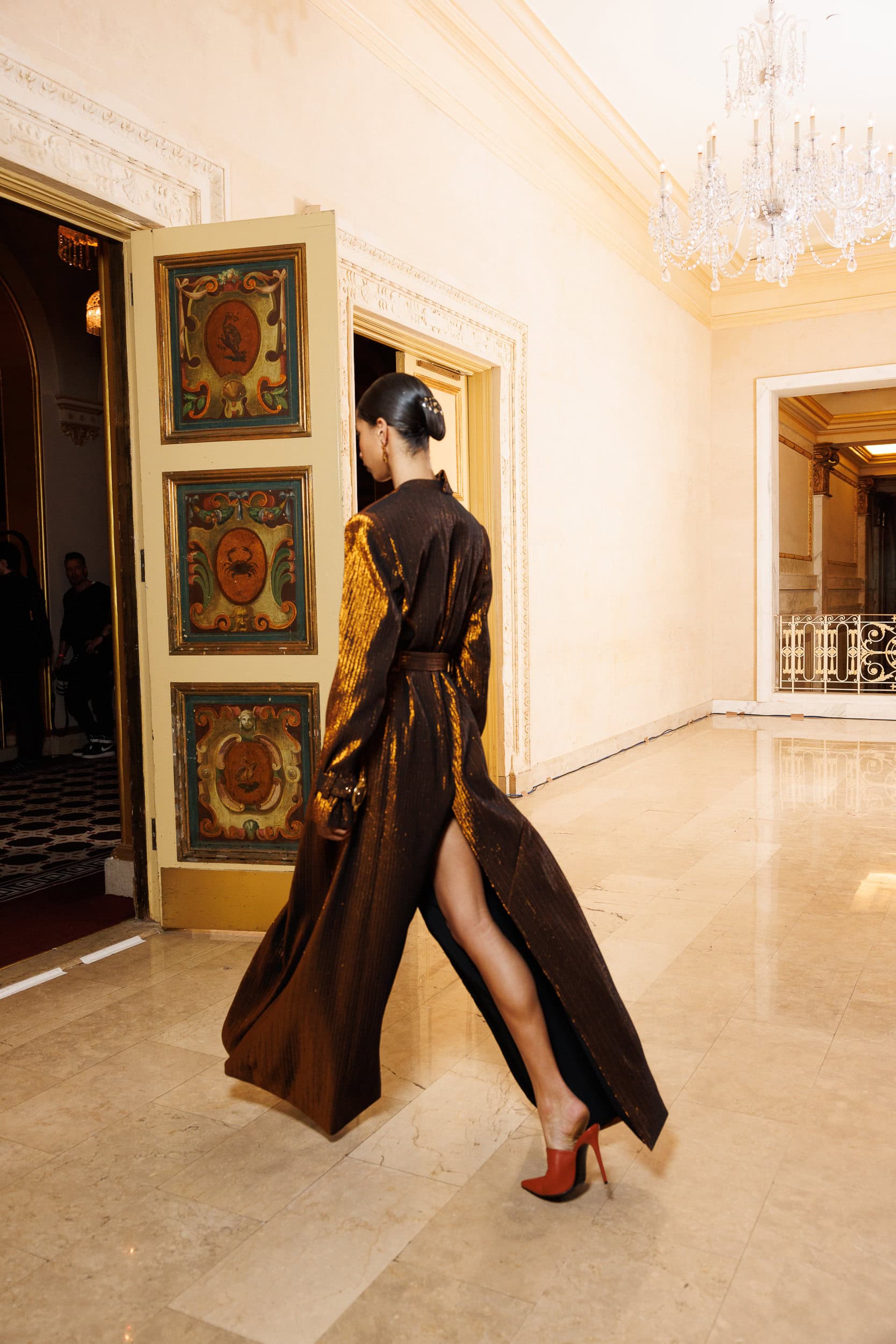 Christian Siriano  Fall 2024 Fashion Show Backstage