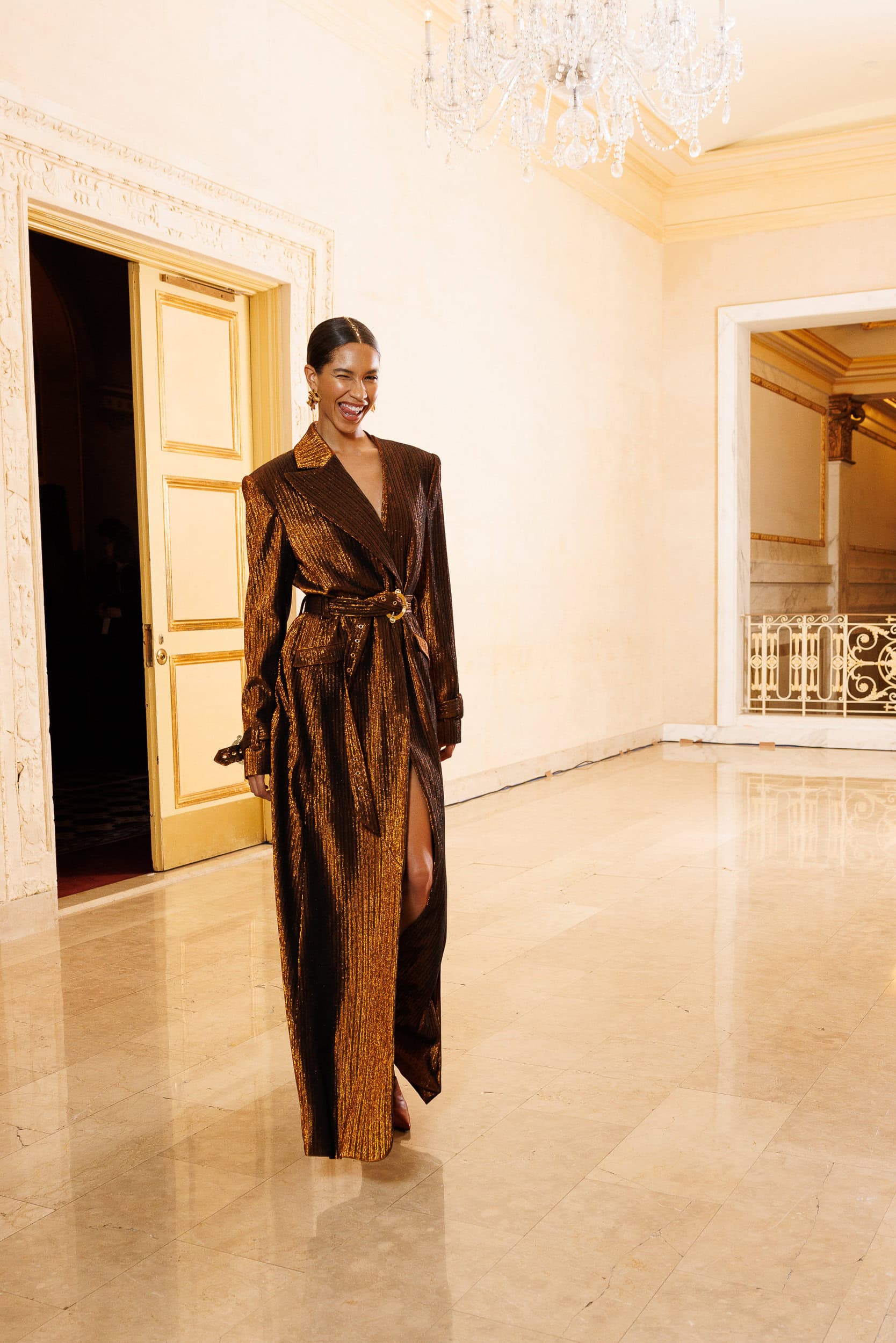 Christian Siriano  Fall 2024 Fashion Show Backstage
