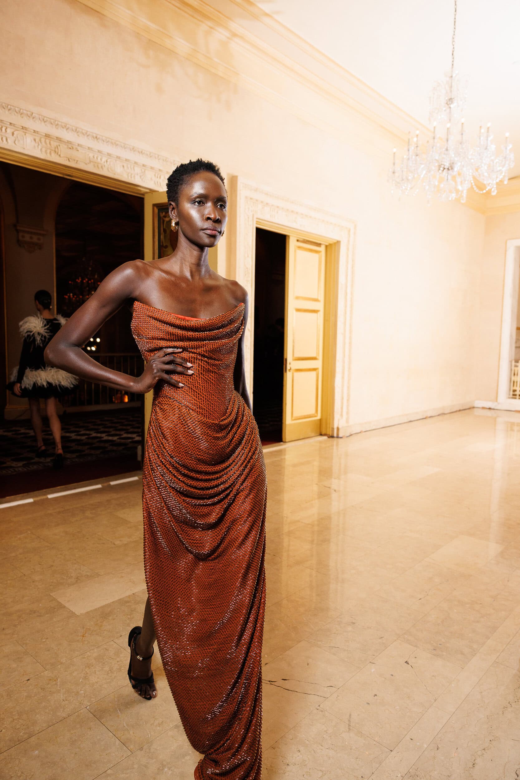 Christian Siriano  Fall 2024 Fashion Show Backstage