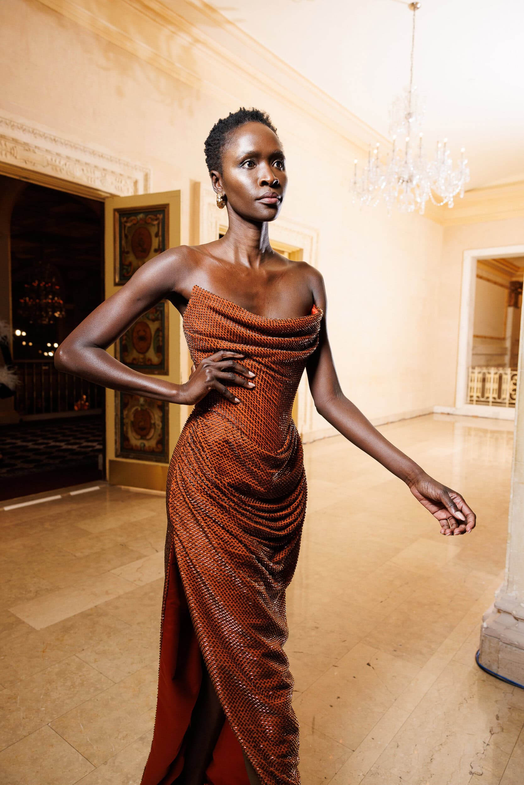 Christian Siriano  Fall 2024 Fashion Show Backstage