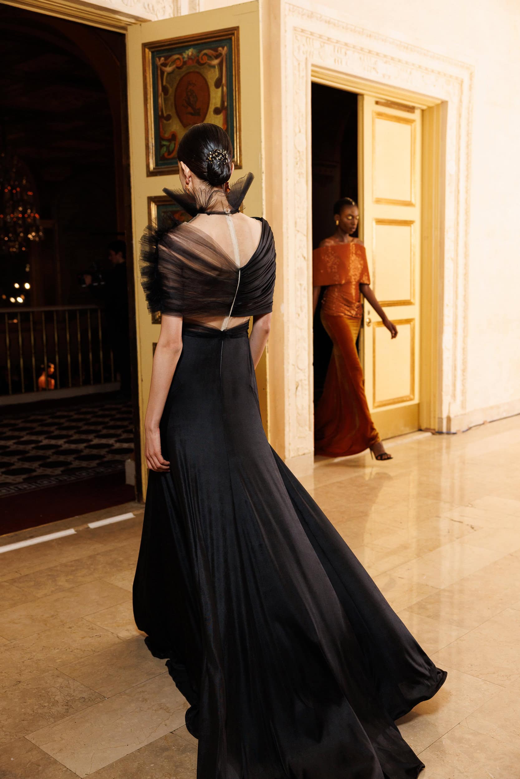 Christian Siriano  Fall 2024 Fashion Show Backstage