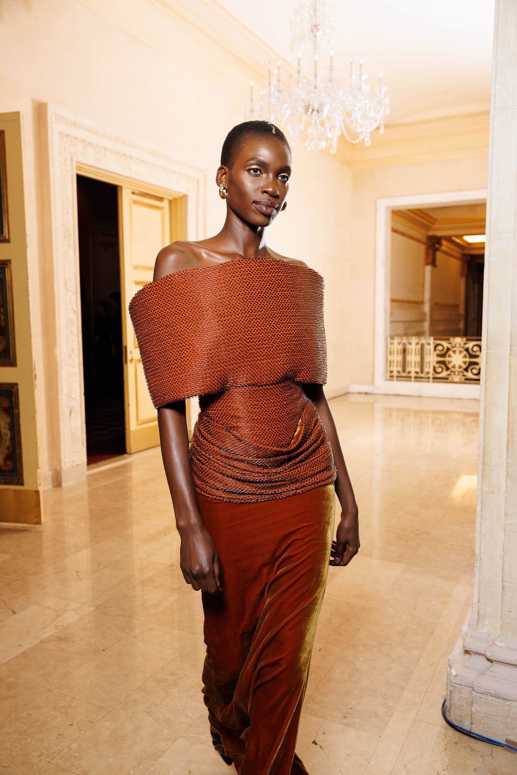 Christian Siriano  Fall 2024 Fashion Show Backstage