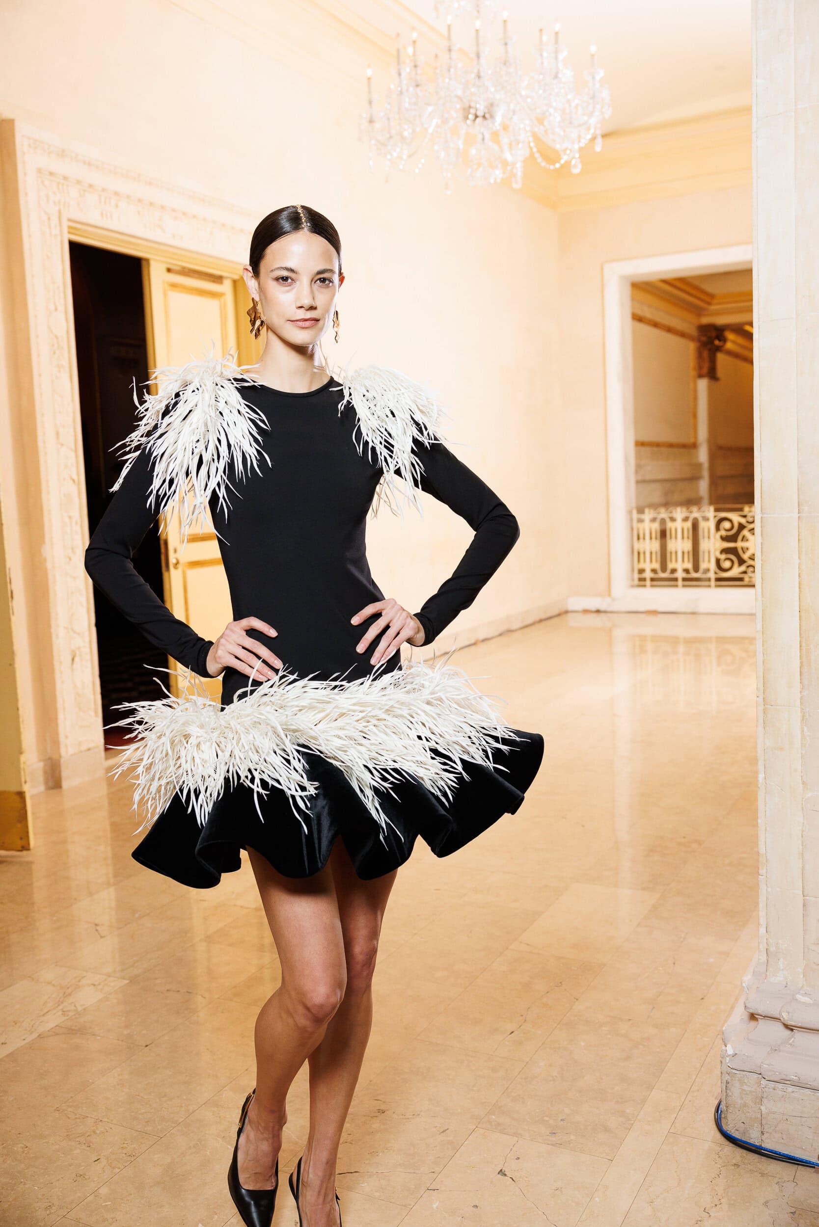 Christian Siriano  Fall 2024 Fashion Show Backstage