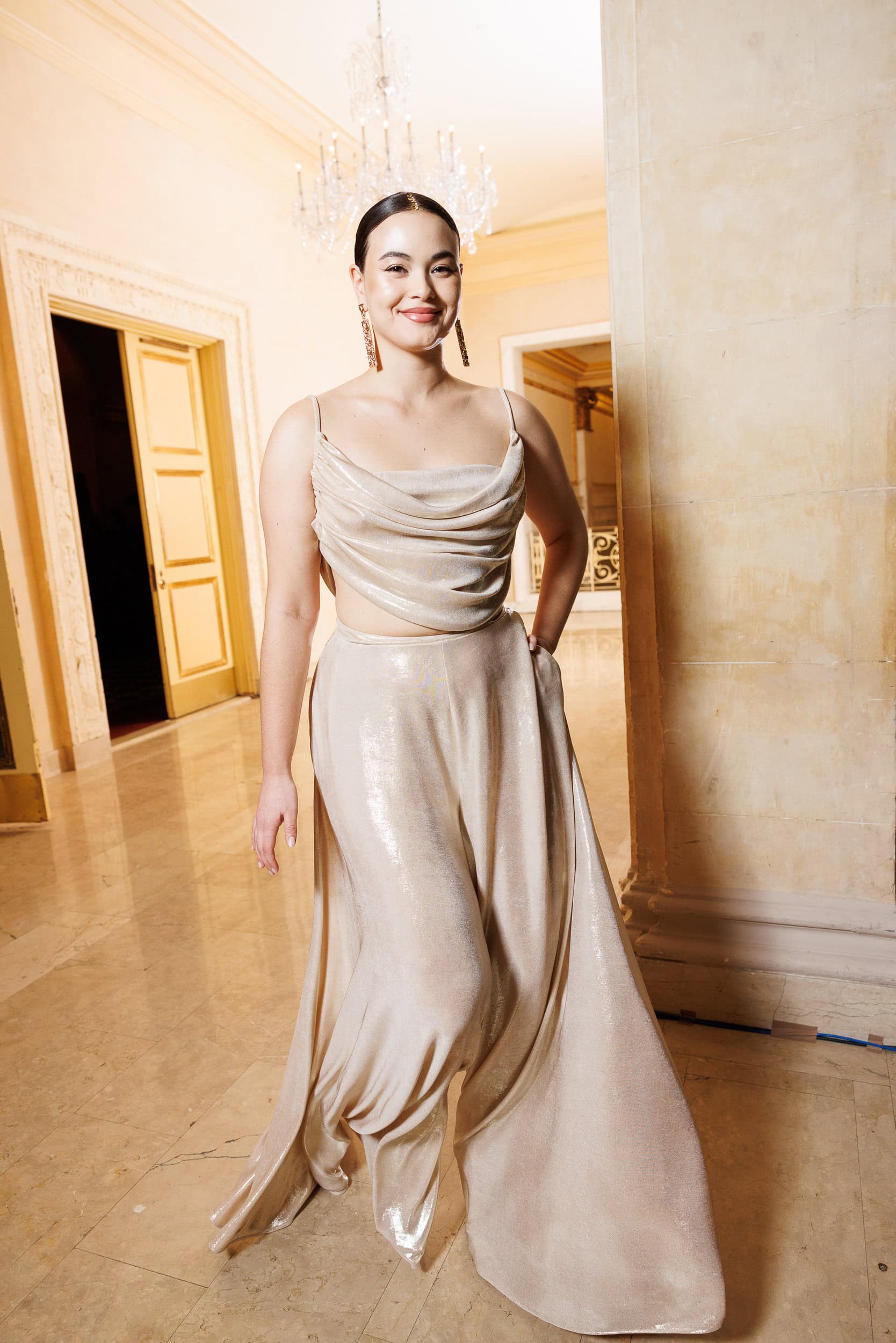 Christian Siriano  Fall 2024 Fashion Show Backstage