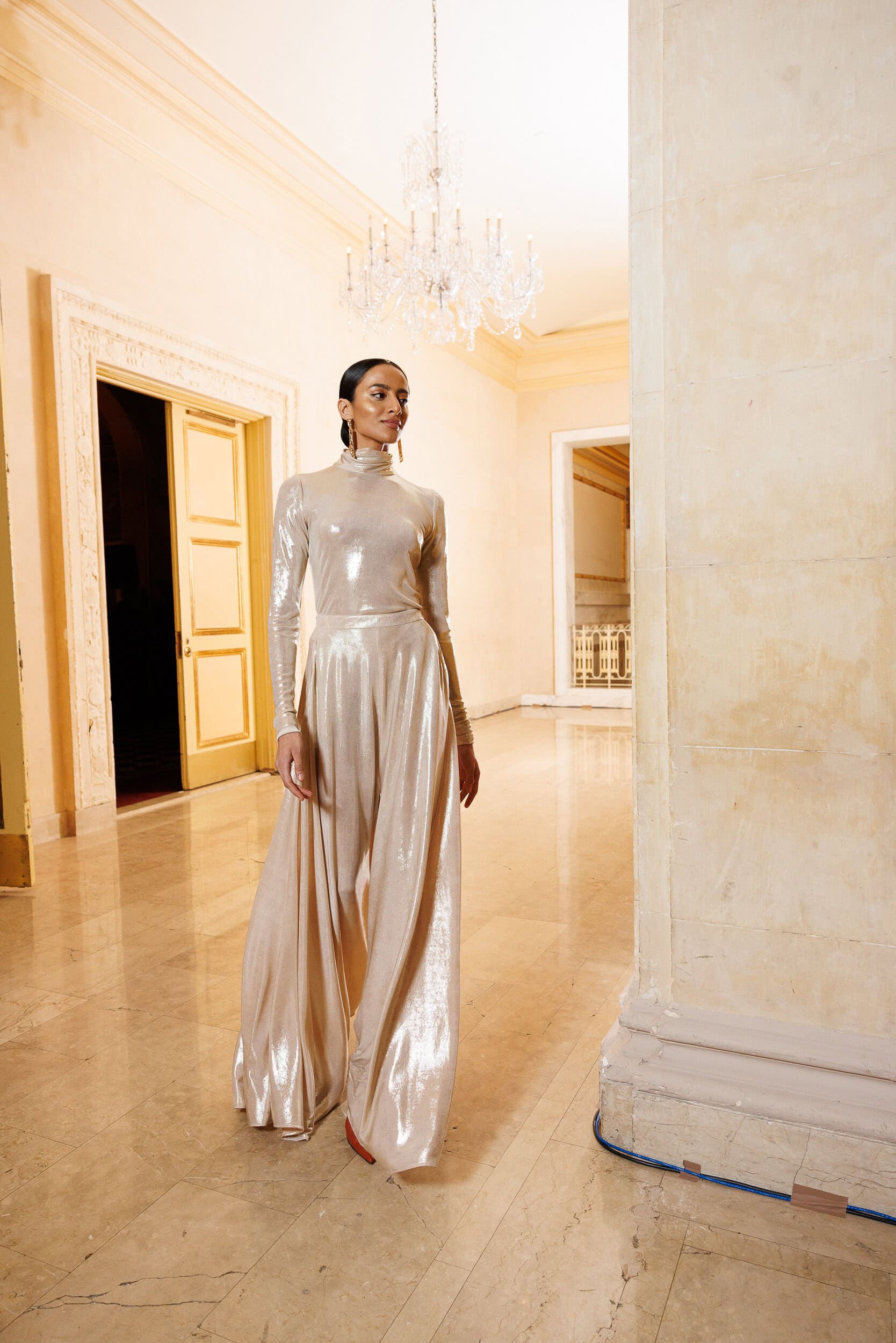 Christian Siriano  Fall 2024 Fashion Show Backstage
