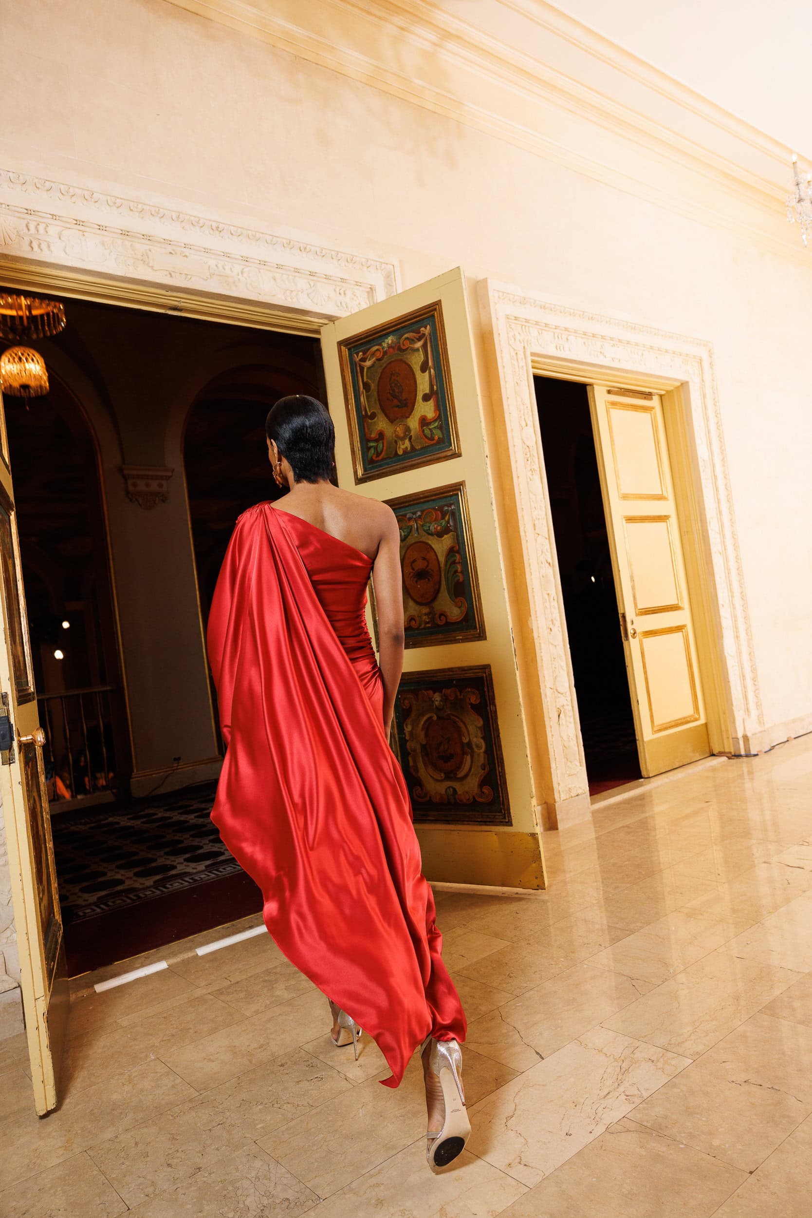 Christian Siriano  Fall 2024 Fashion Show Backstage