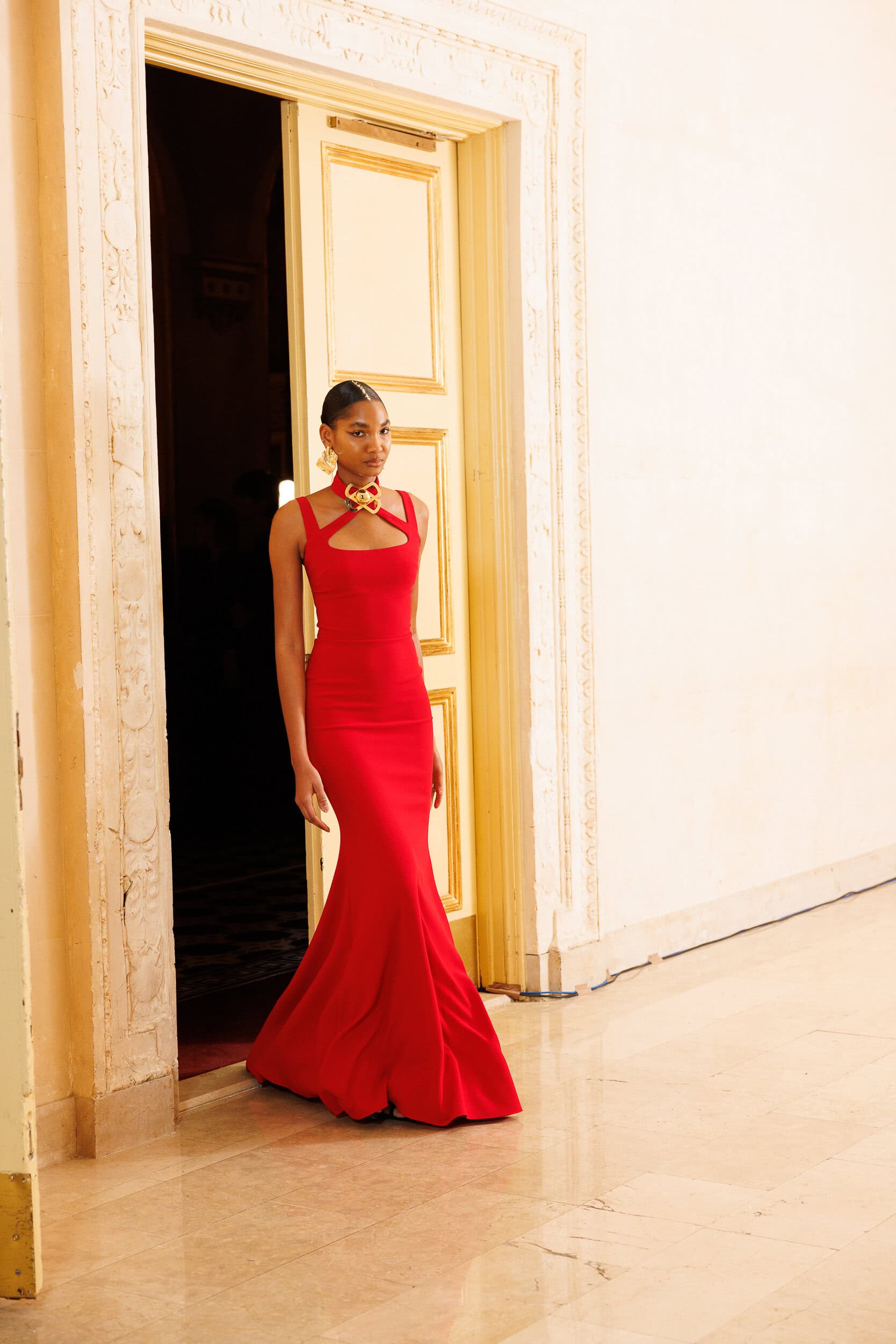 Christian Siriano  Fall 2024 Fashion Show Backstage
