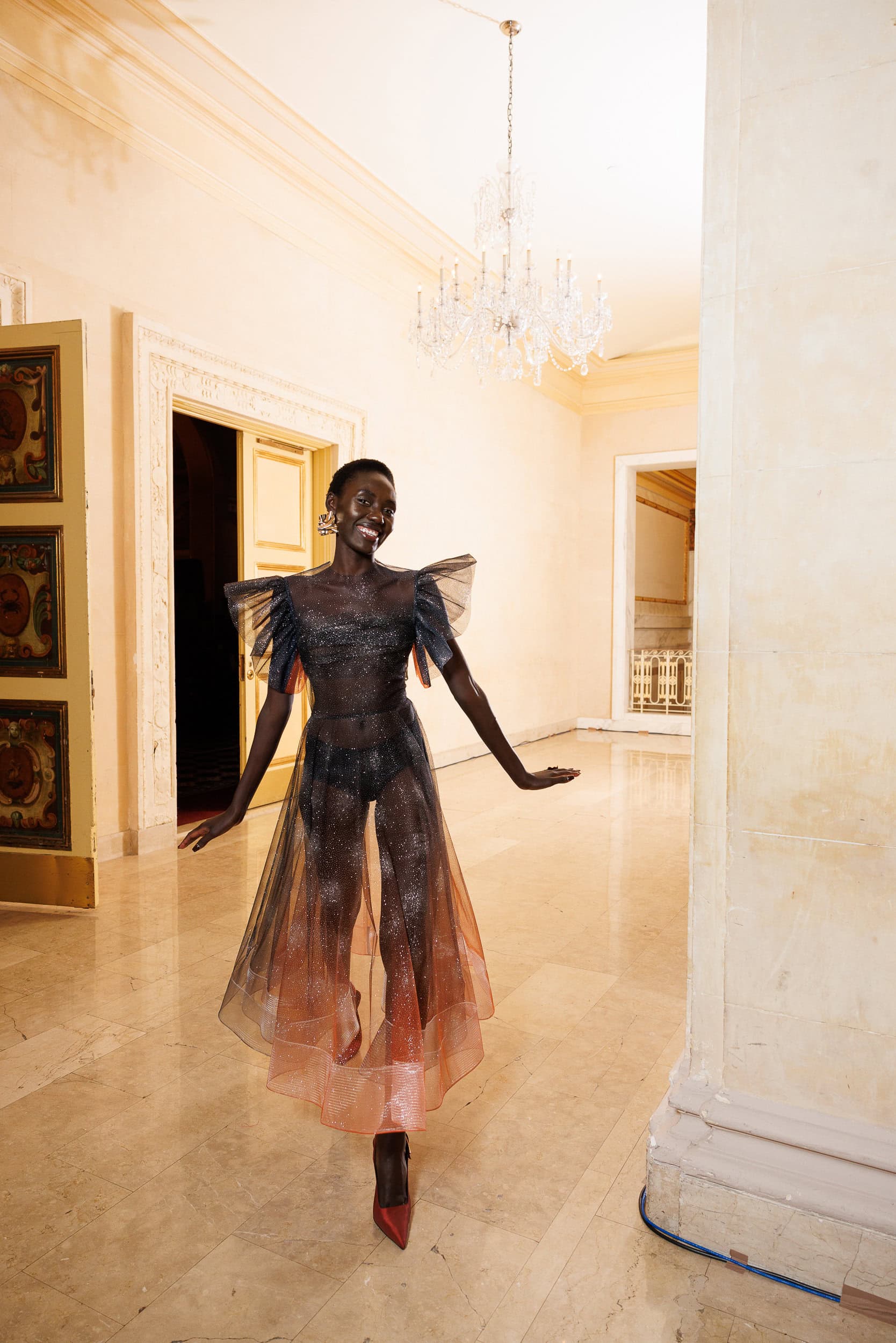Christian Siriano  Fall 2024 Fashion Show Backstage