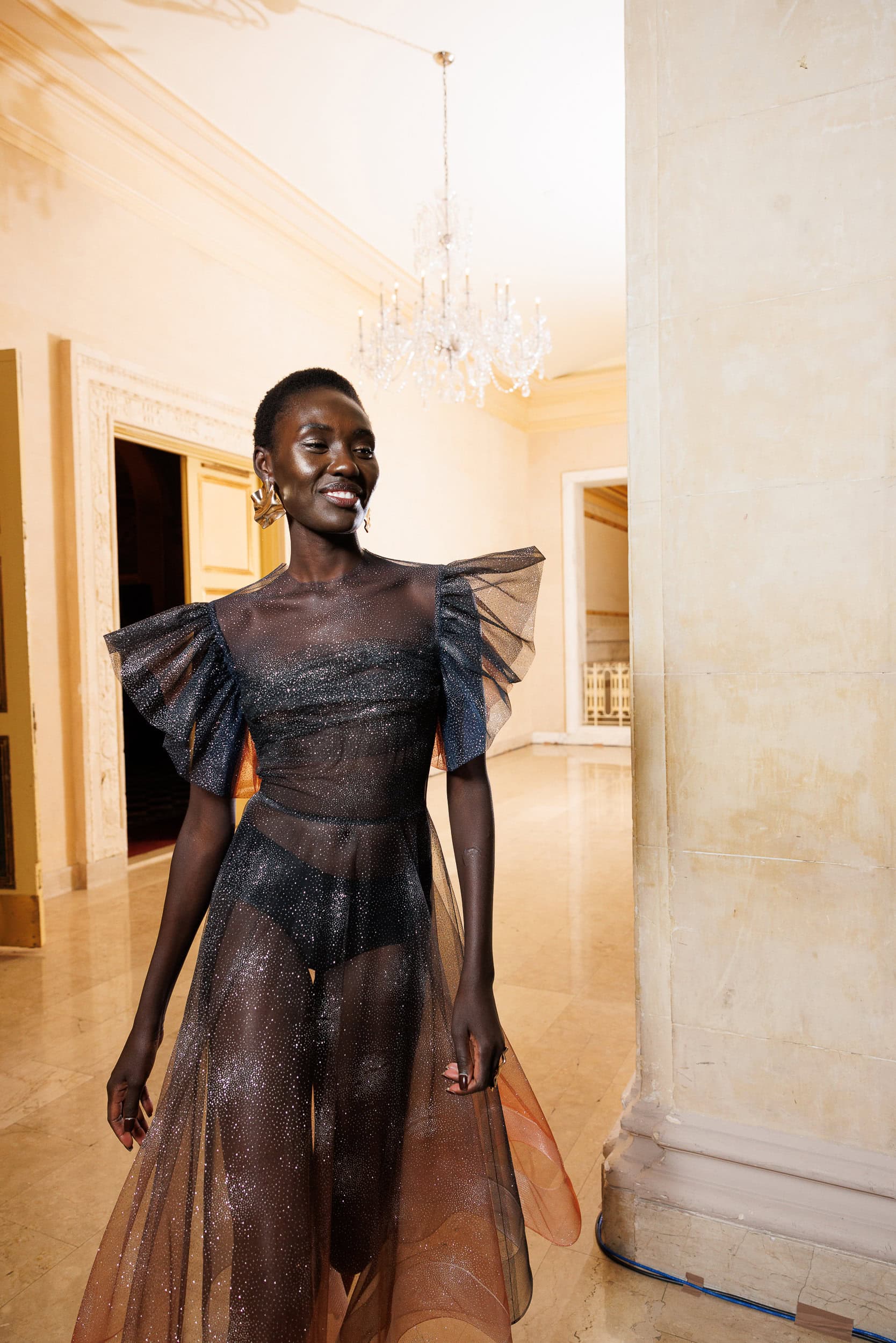 Christian Siriano  Fall 2024 Fashion Show Backstage