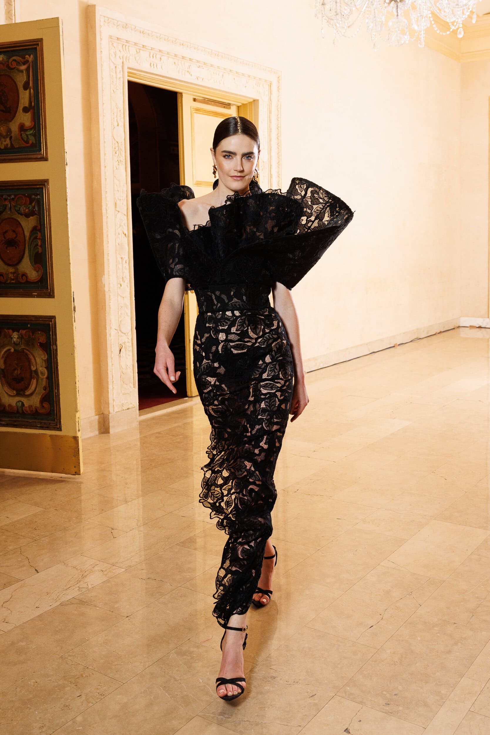 Christian Siriano  Fall 2024 Fashion Show Backstage