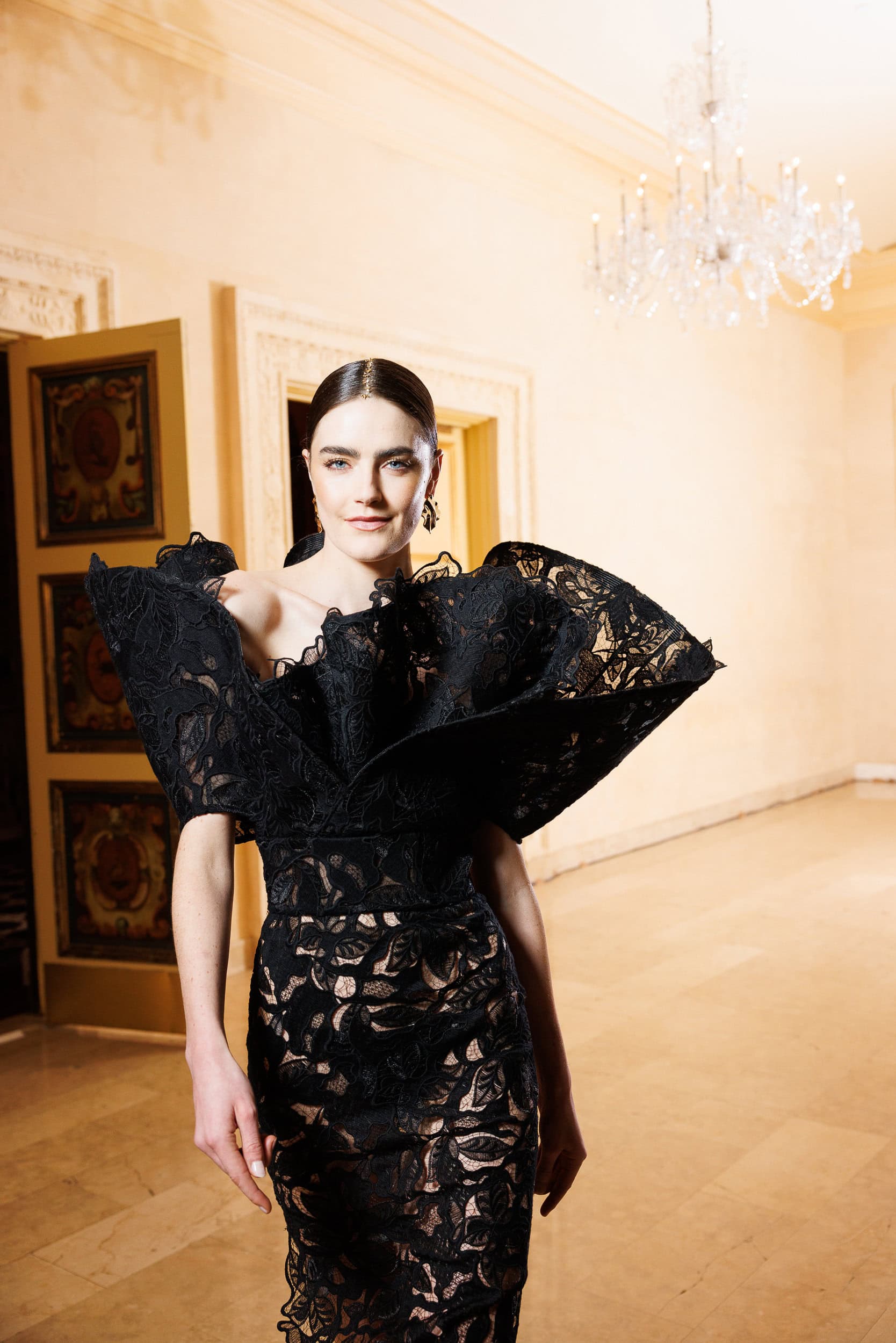 Christian Siriano  Fall 2024 Fashion Show Backstage