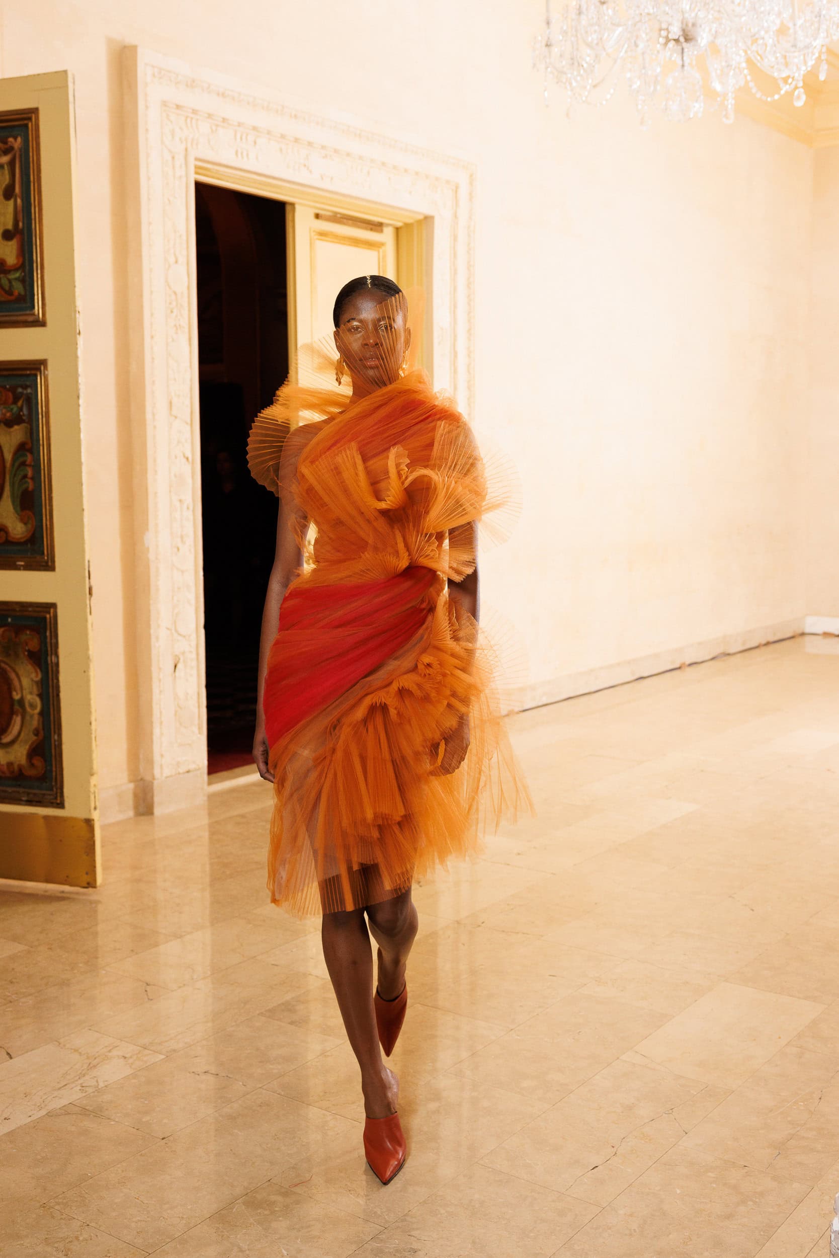 Christian Siriano  Fall 2024 Fashion Show Backstage