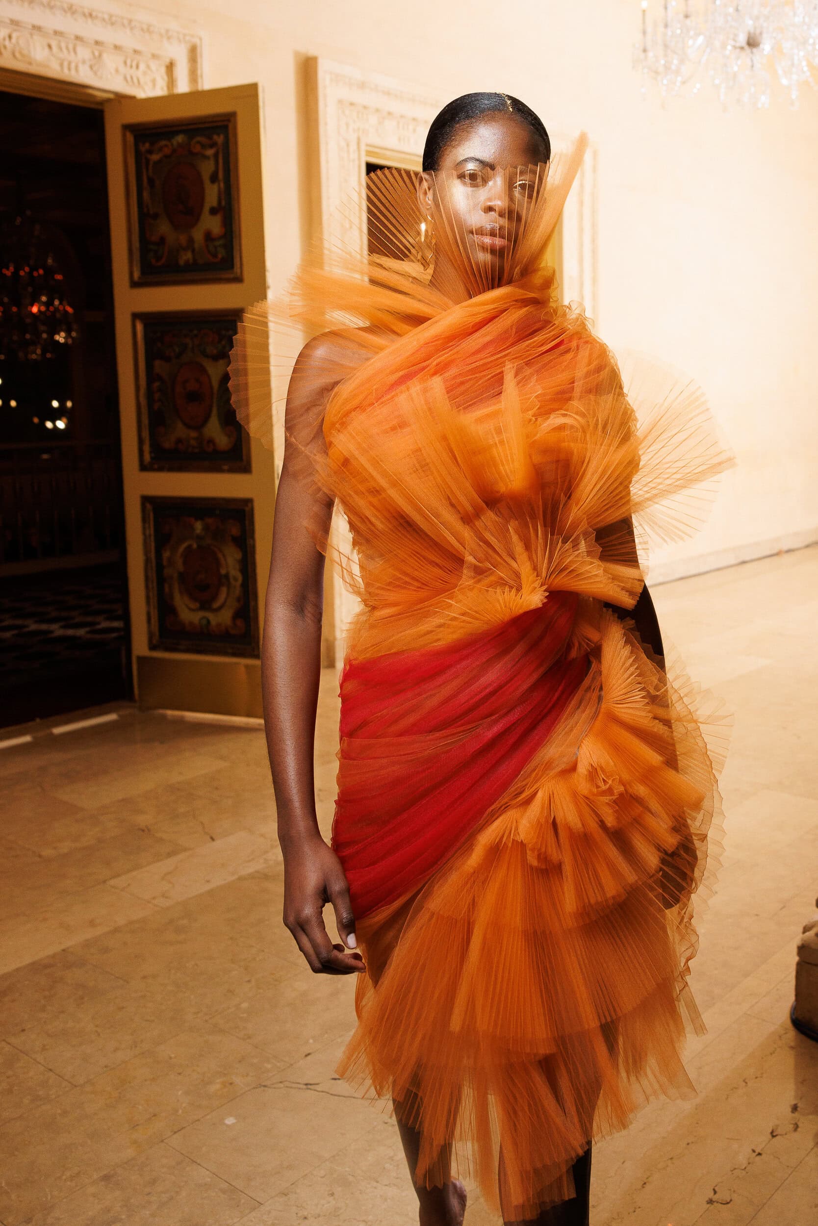 Christian Siriano  Fall 2024 Fashion Show Backstage