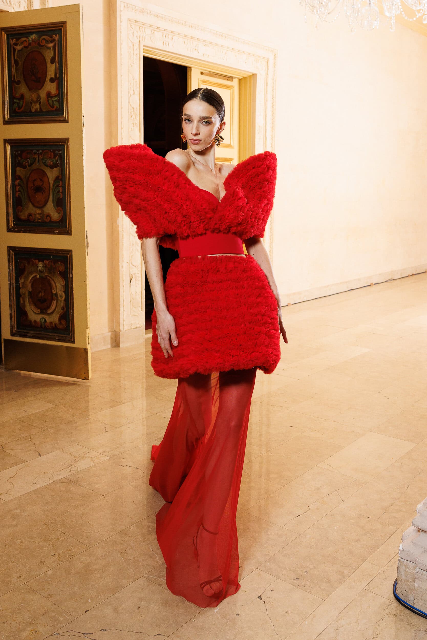 Christian Siriano  Fall 2024 Fashion Show Backstage