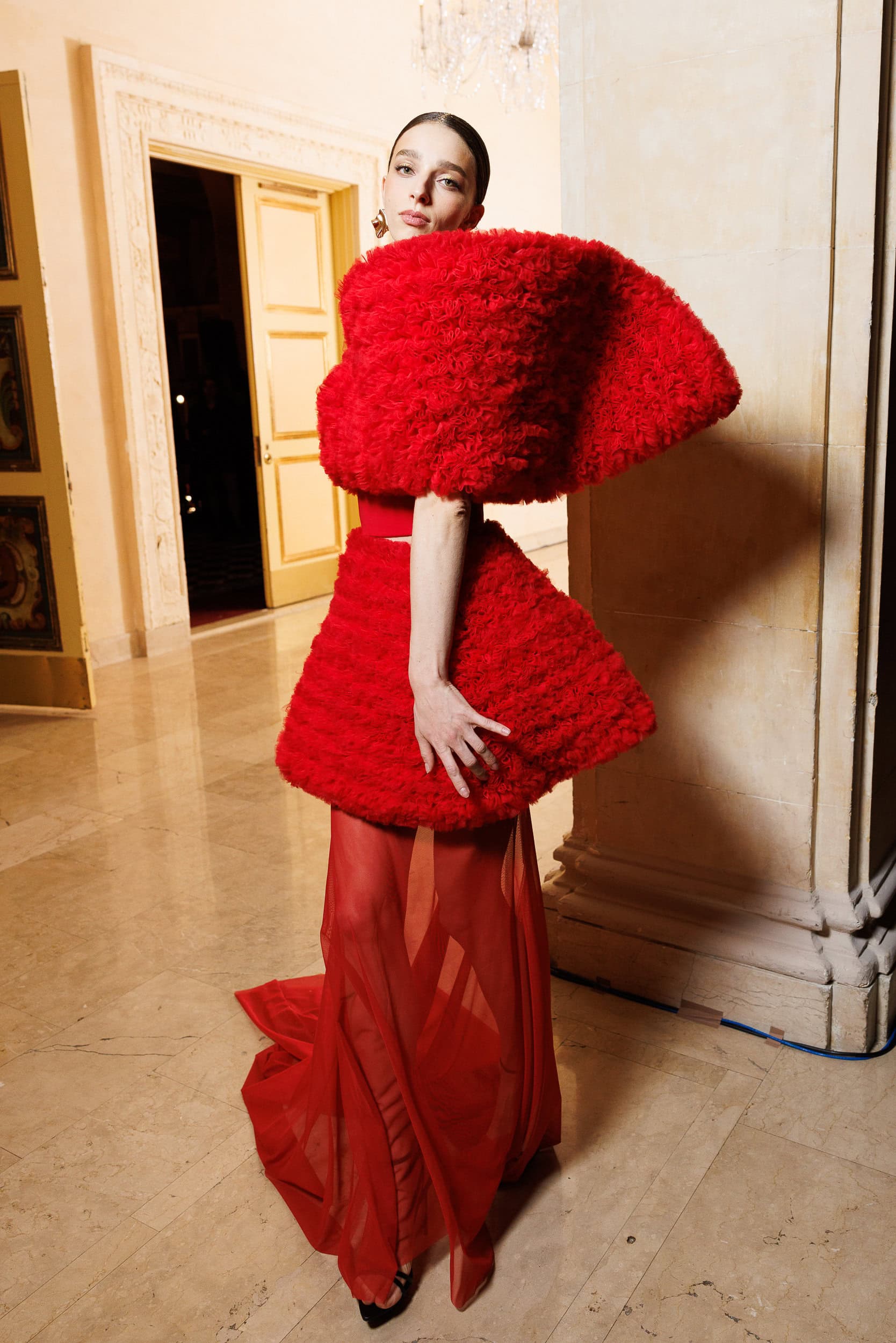 Christian Siriano  Fall 2024 Fashion Show Backstage