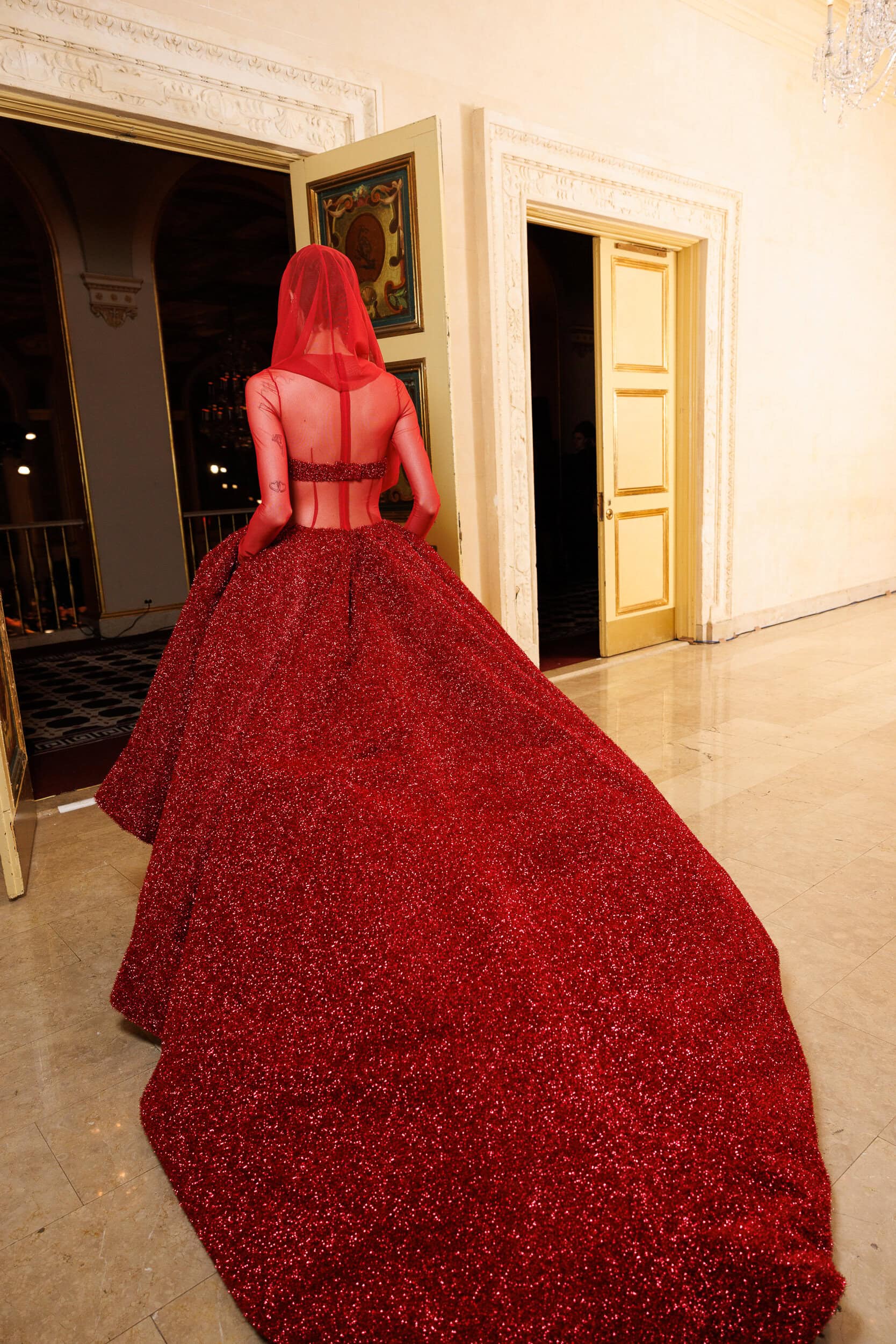 Christian Siriano  Fall 2024 Fashion Show Backstage