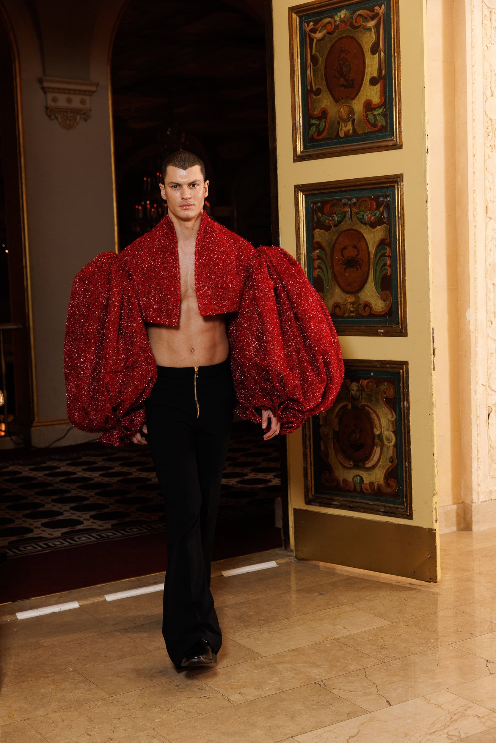 Christian Siriano  Fall 2024 Fashion Show Backstage